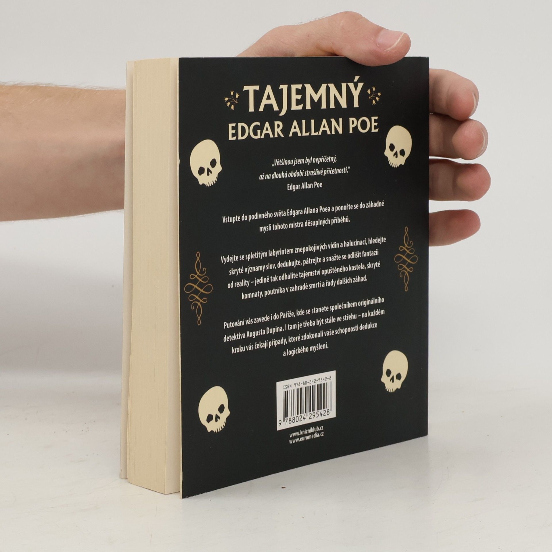 Gareth Moore Tajemný Edgar Allan Poe: sbírka hádanek