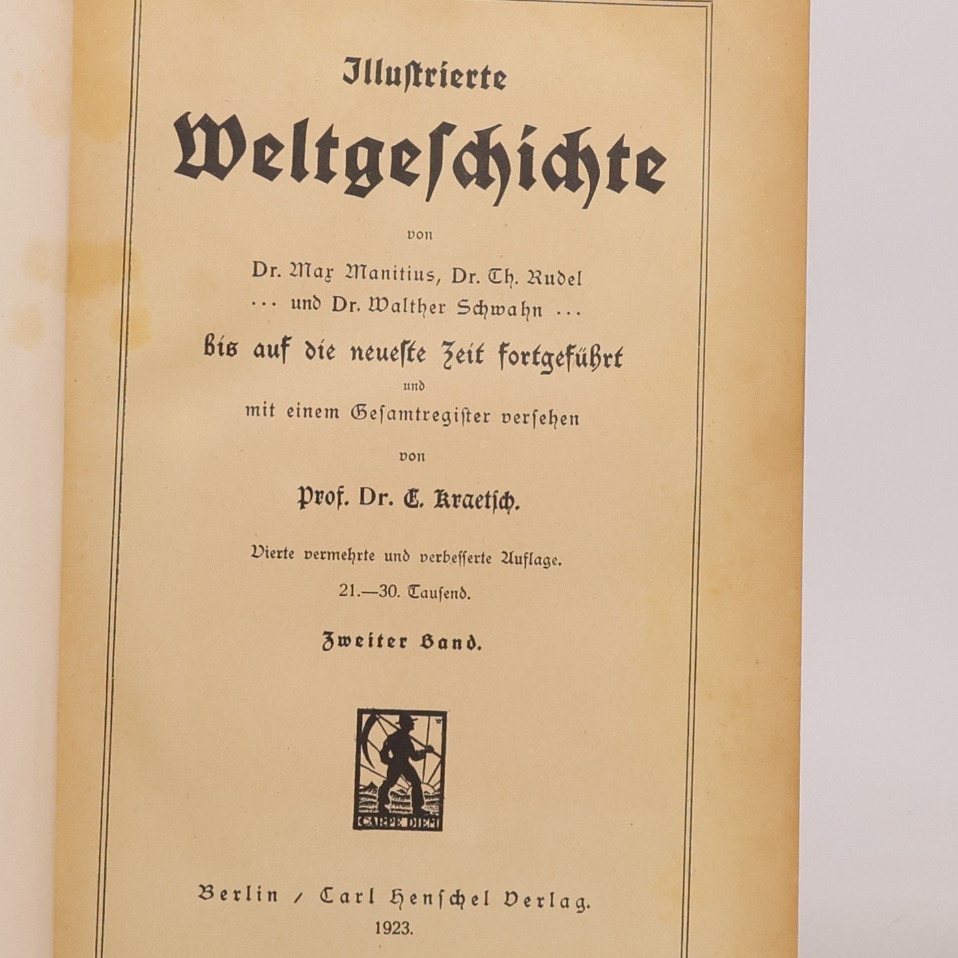 Collectif d'auteurs Illustrierte Weltgeschichte