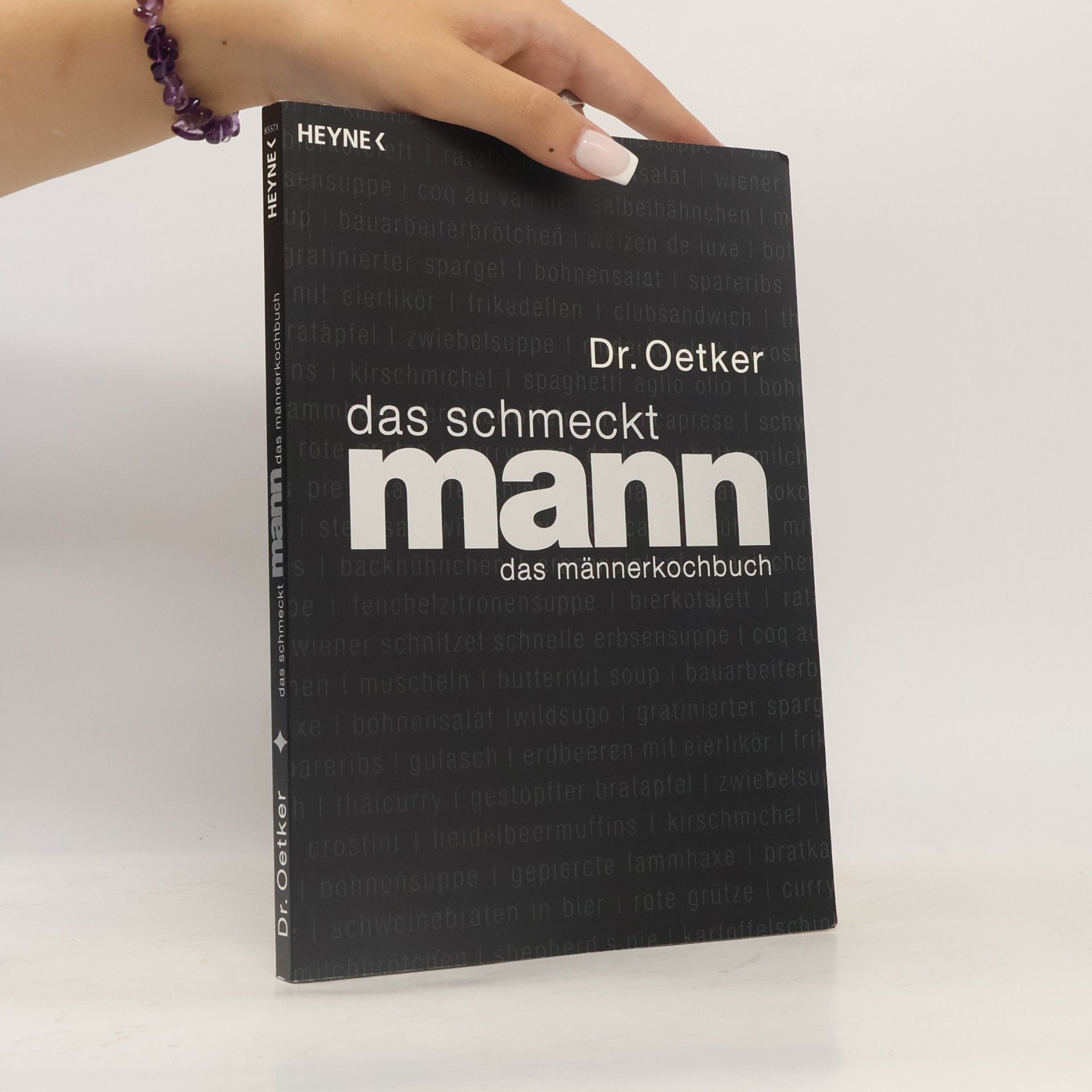 Janne Peters Dr. Oetker - das schmeckt Mann