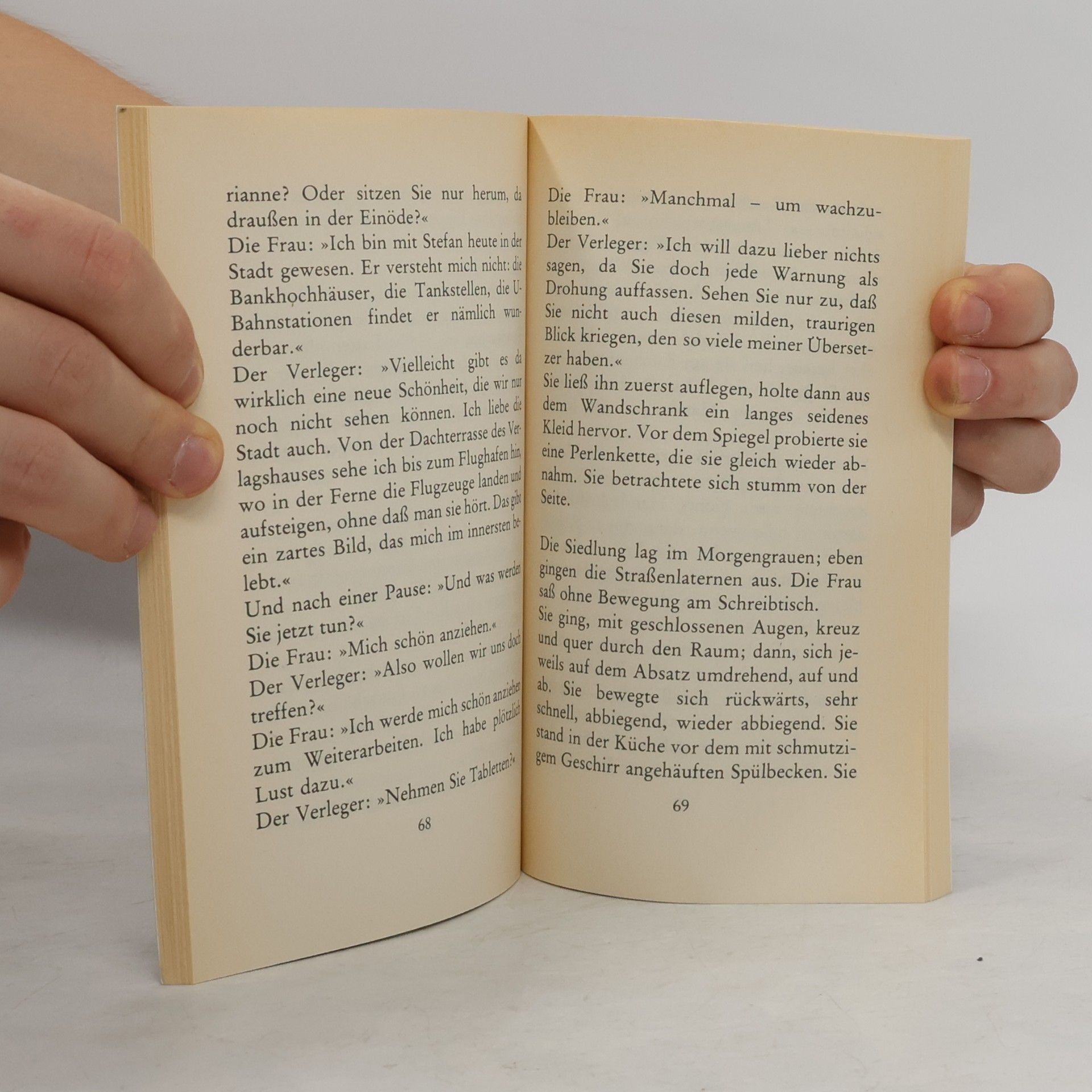Peter Handke Die linkshändige Frau
