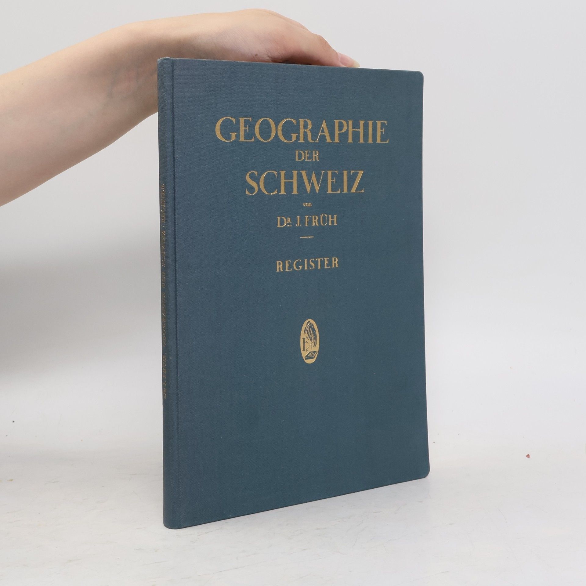 Jacob Früh Geographie der Schweiz