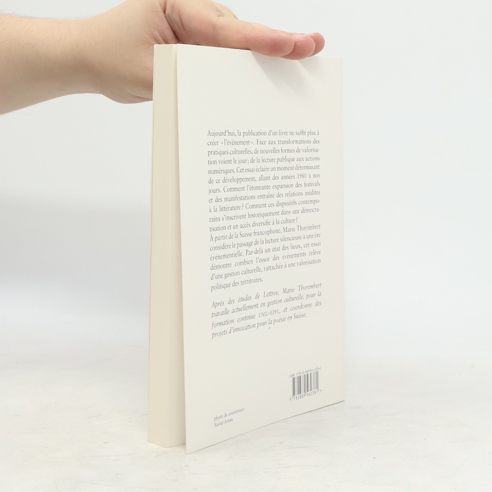 Thorimbert, Marie L'EVENEMENT LITTERAIRE: UNE NOUVELLE CULTURE LIVRE