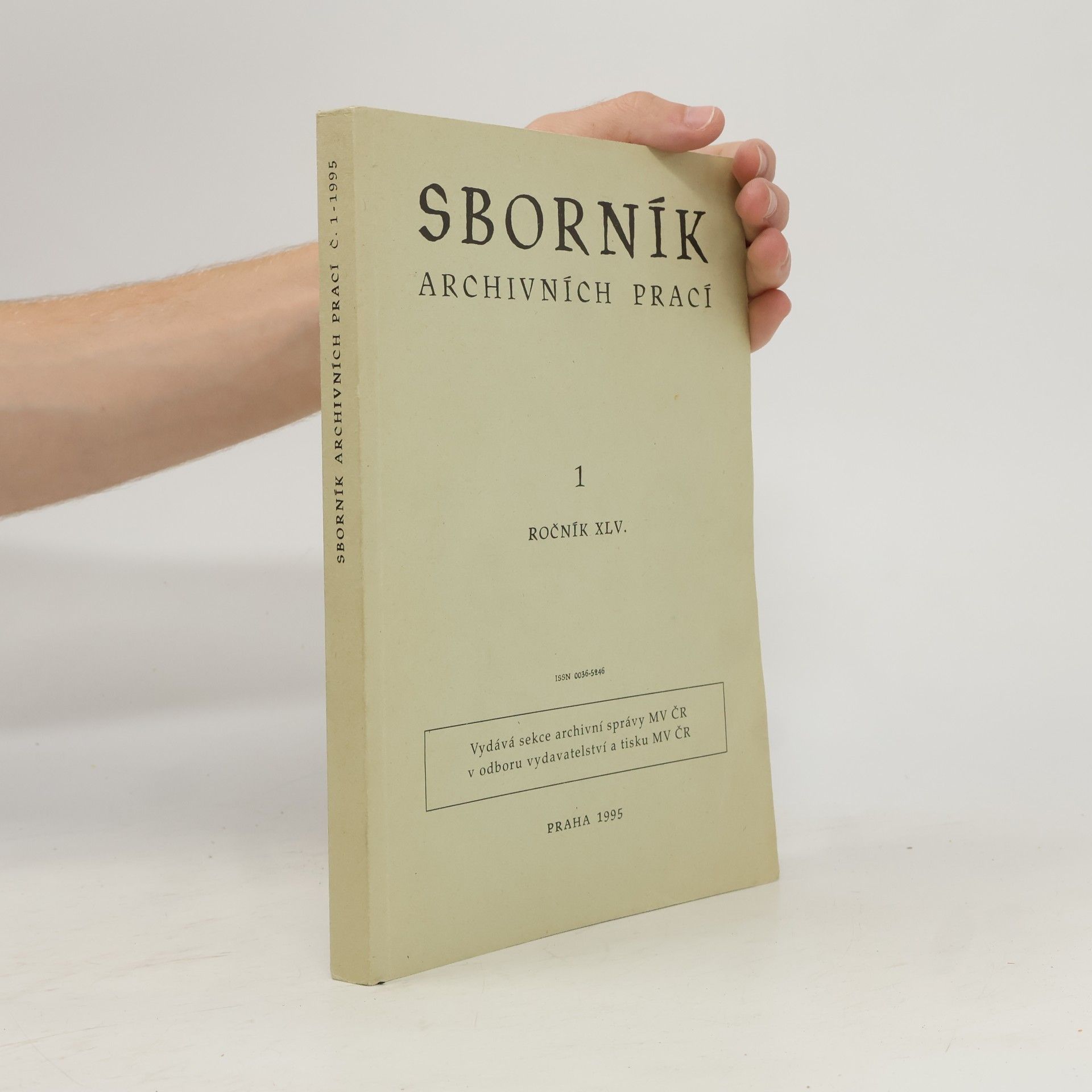 kolektiv Sborník archivních prací 1