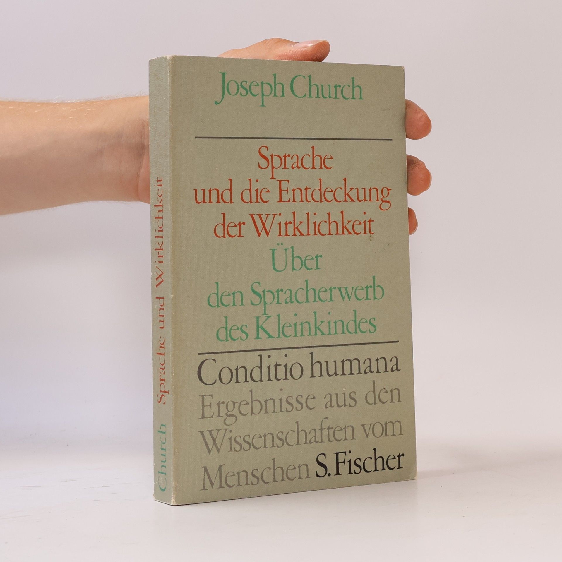 Joseph Church Sprache und die Entdeckung der Wirklichkeit