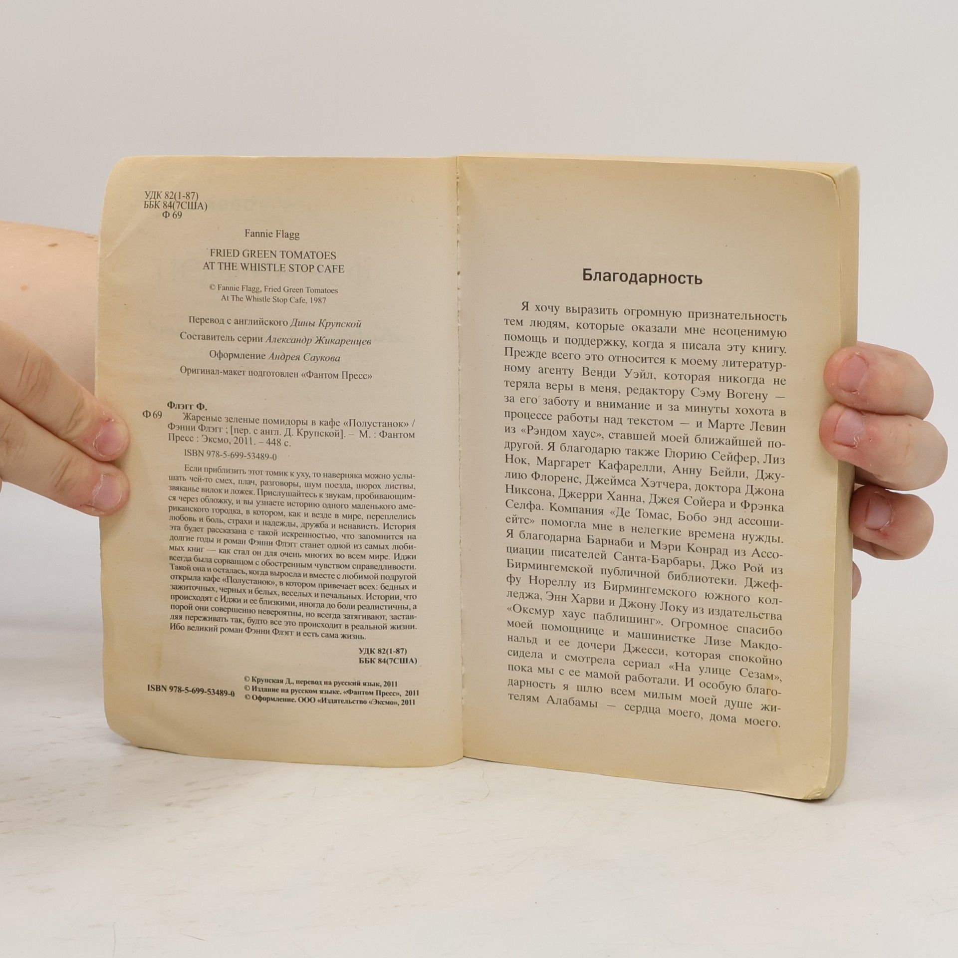 Fannie Flagg Жареные зеленые помидоры в кафе 'Полустанок'