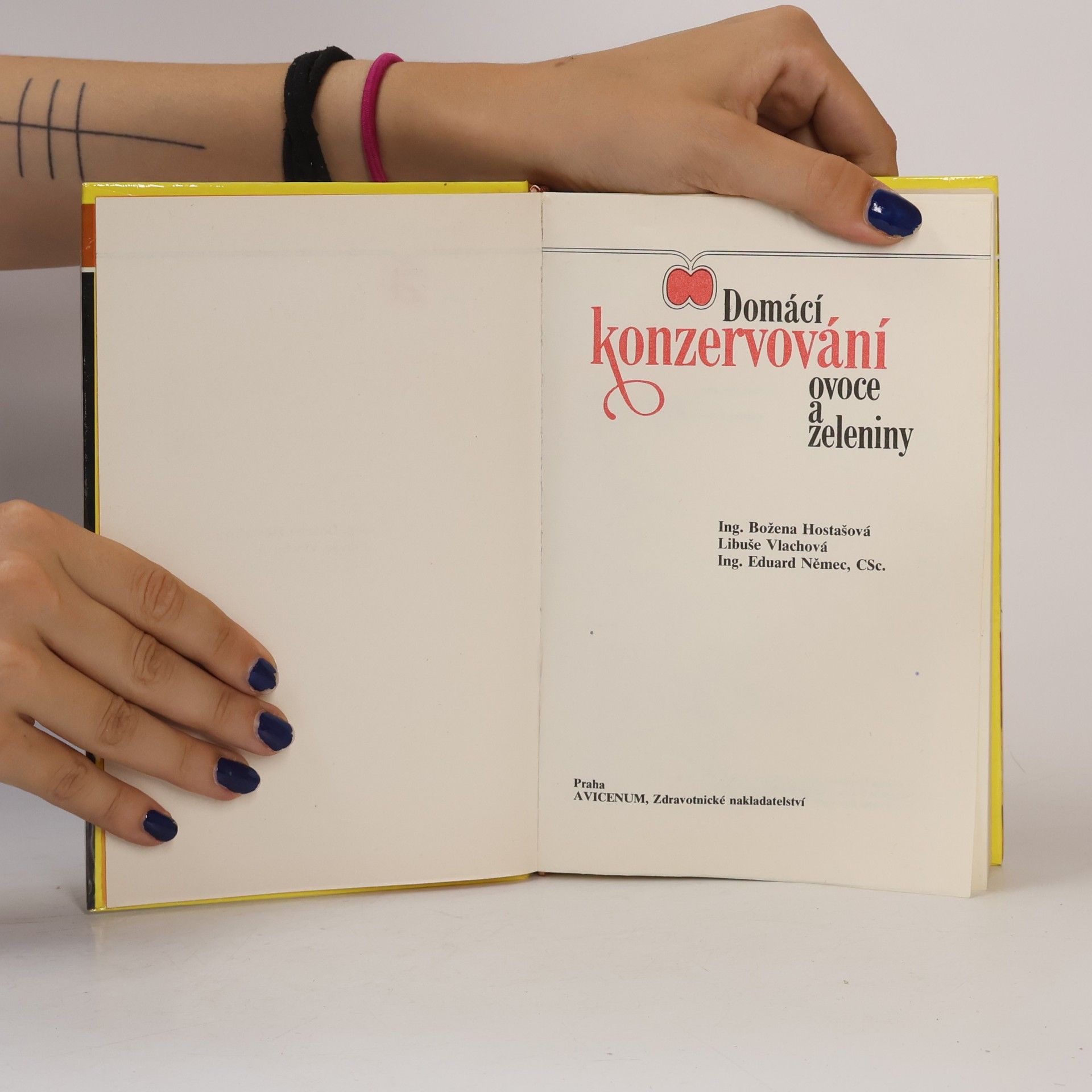 Božena Hostašová Domácí konzervování ovoce a zeleniny