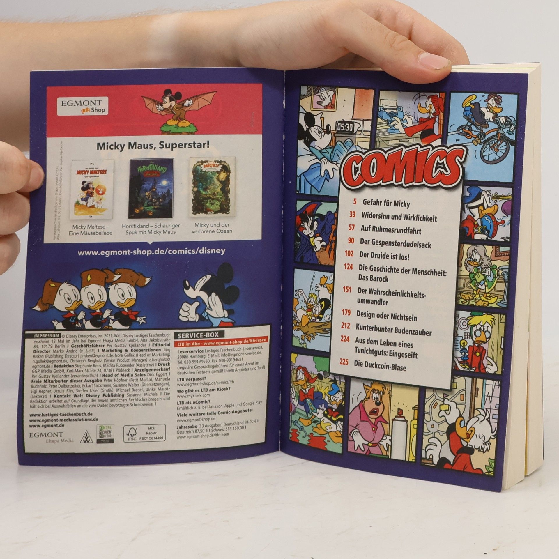 Walt Disney Lustiges Taschenbuch Nr. 551