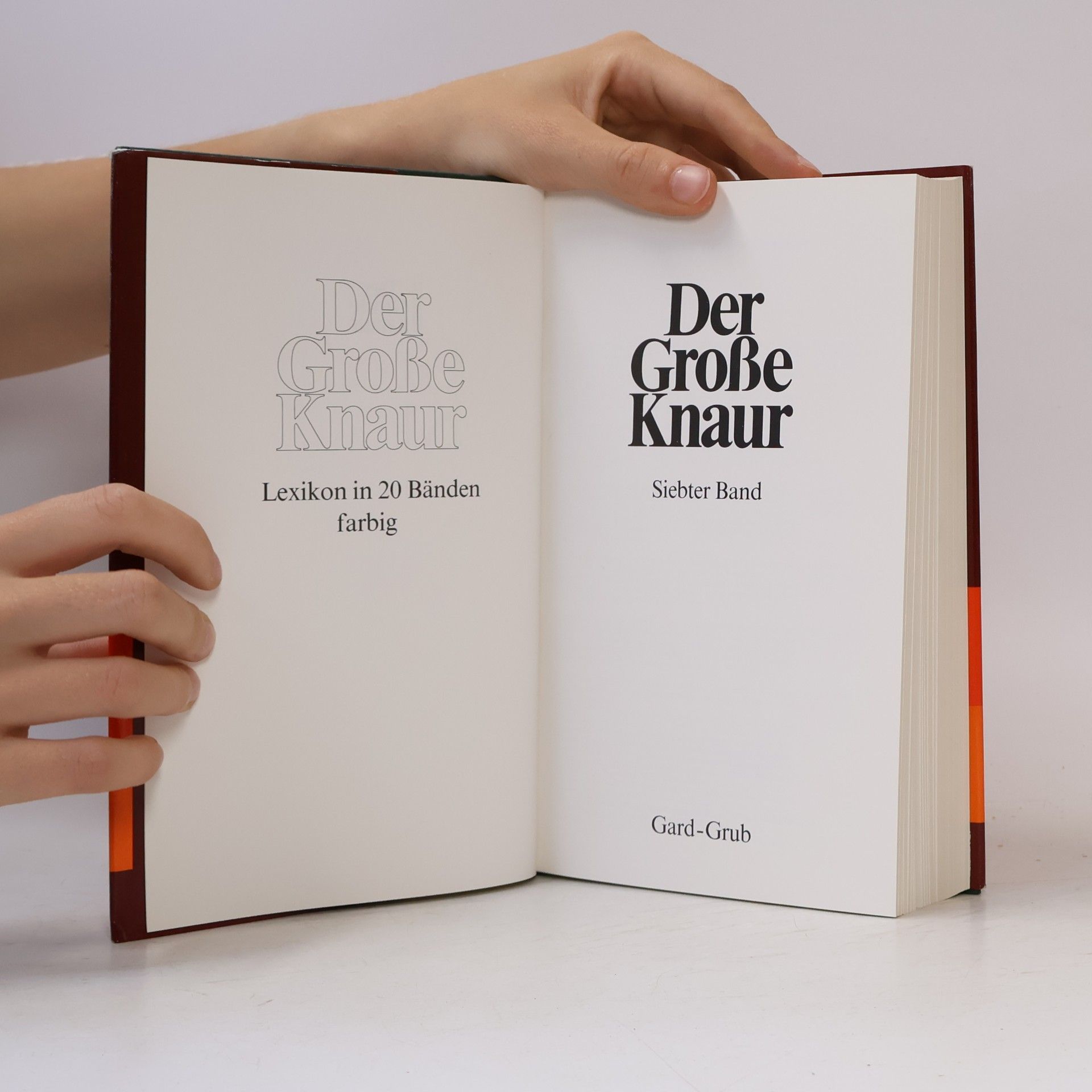 Kolektiv autorů Der Große Knaur 7. Gard-Grub