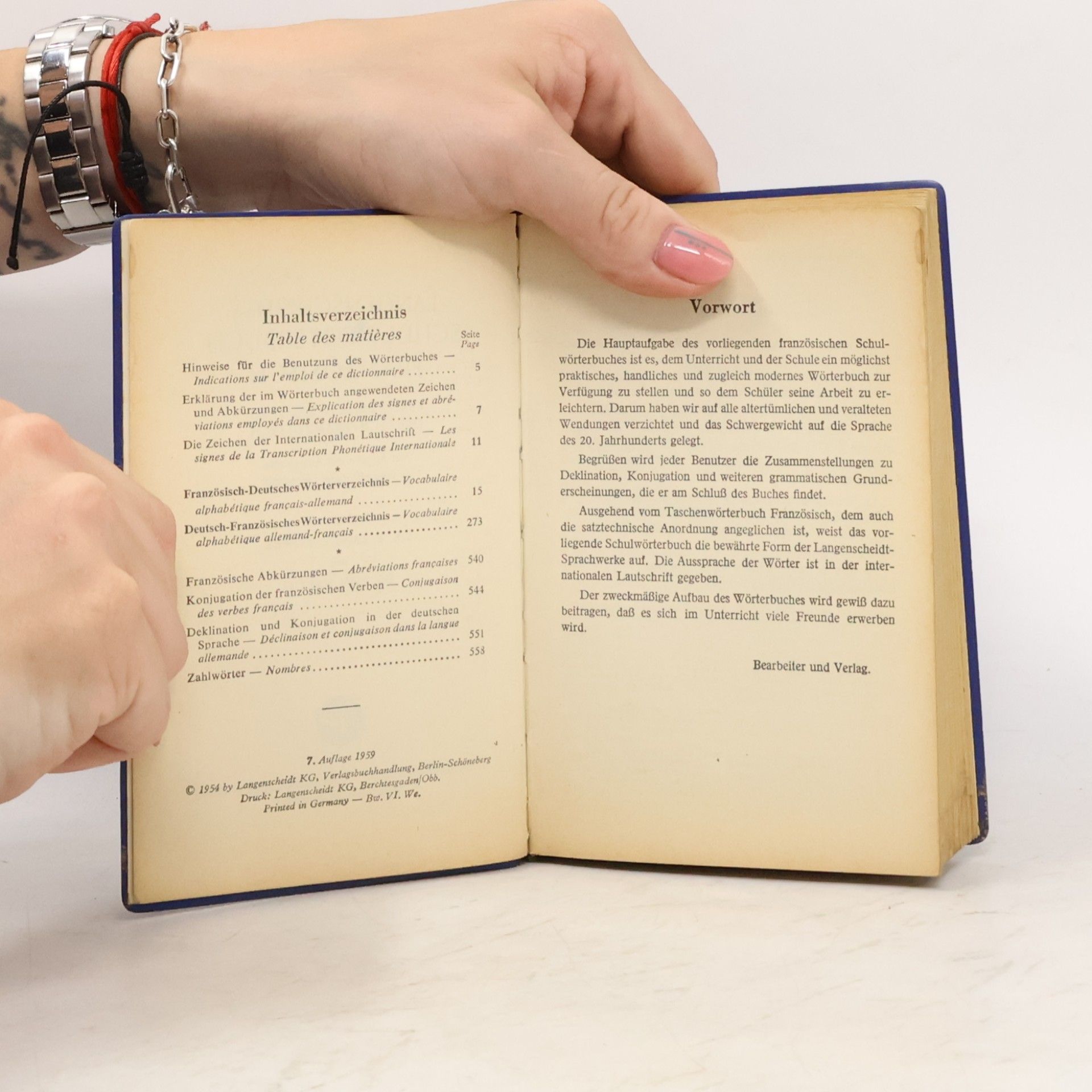 Ernst Erwin Lange-Kowal Langenscheidts Schulwörterbuch Französisch