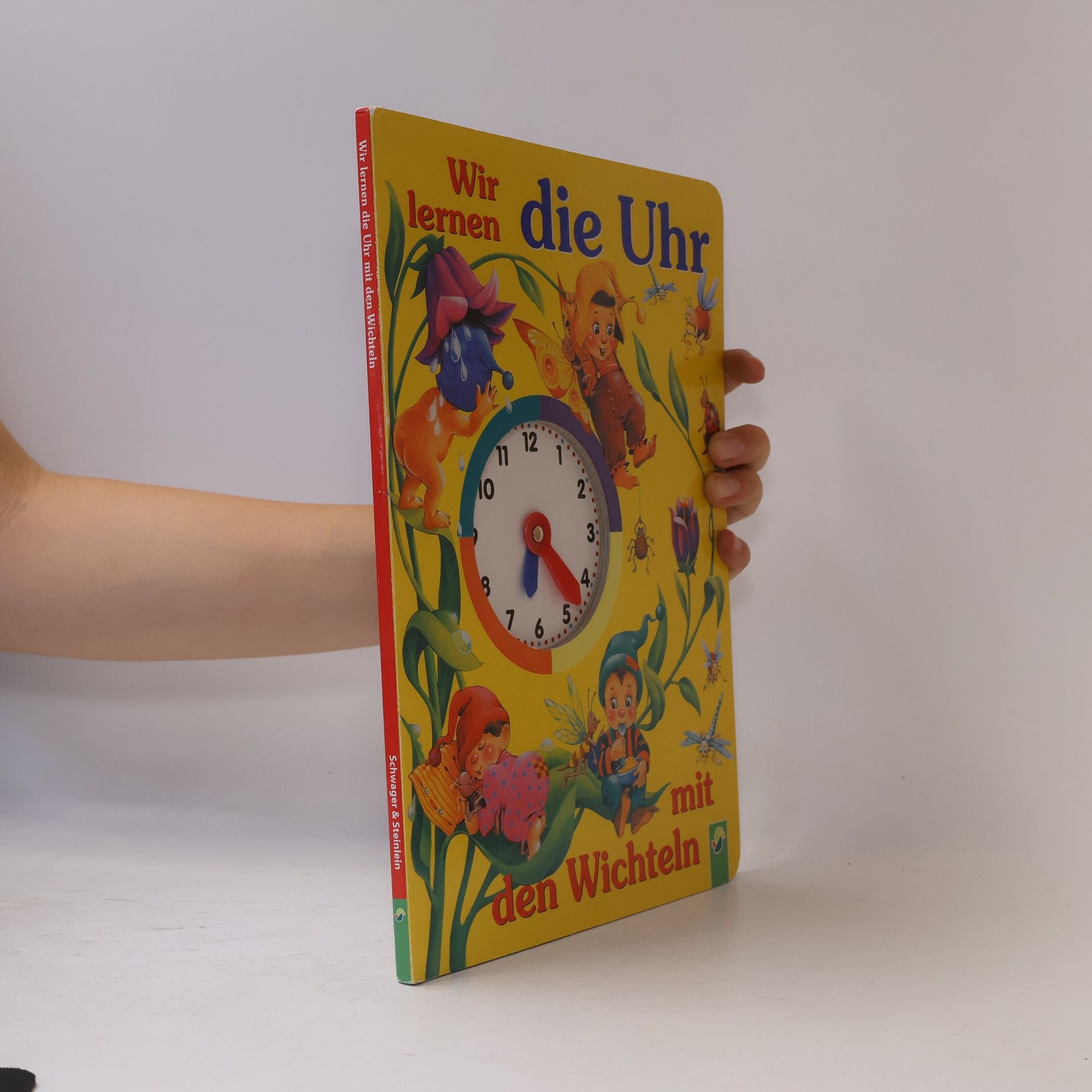 Wir lernen die Uhr mit den Wichteln