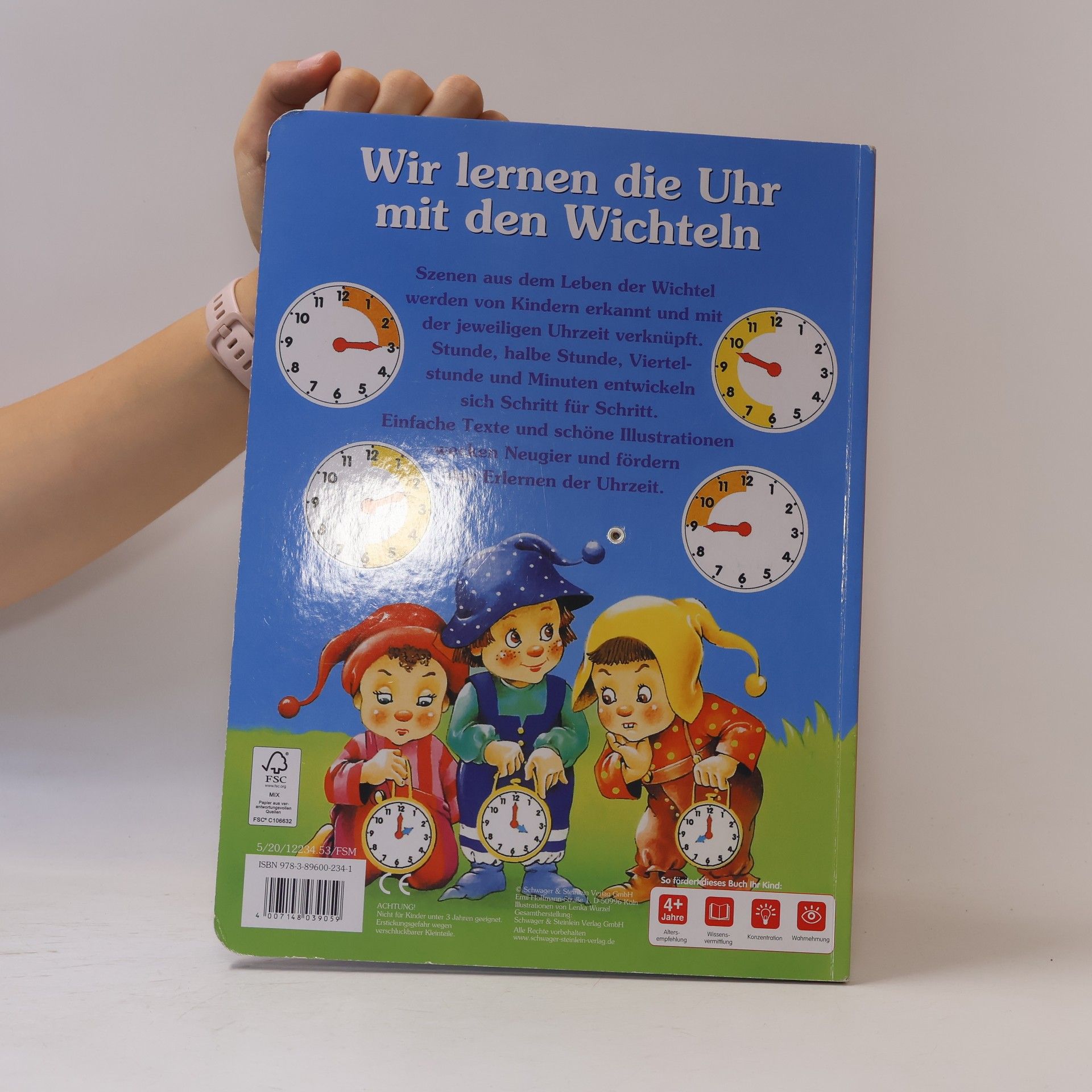 Lenka Wurzel Wir lernen die Uhr mit den Wichteln