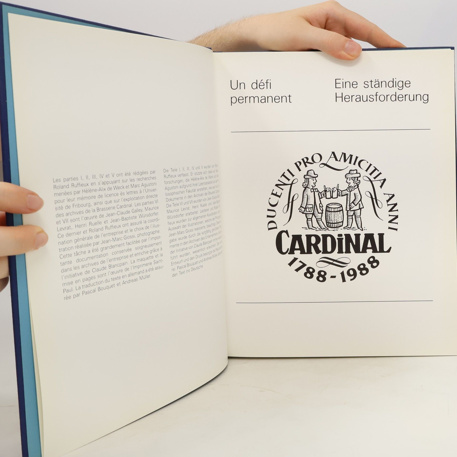 Autorenkollektiv Ducenti pro amicitia anni. Cardinal 1788–1988