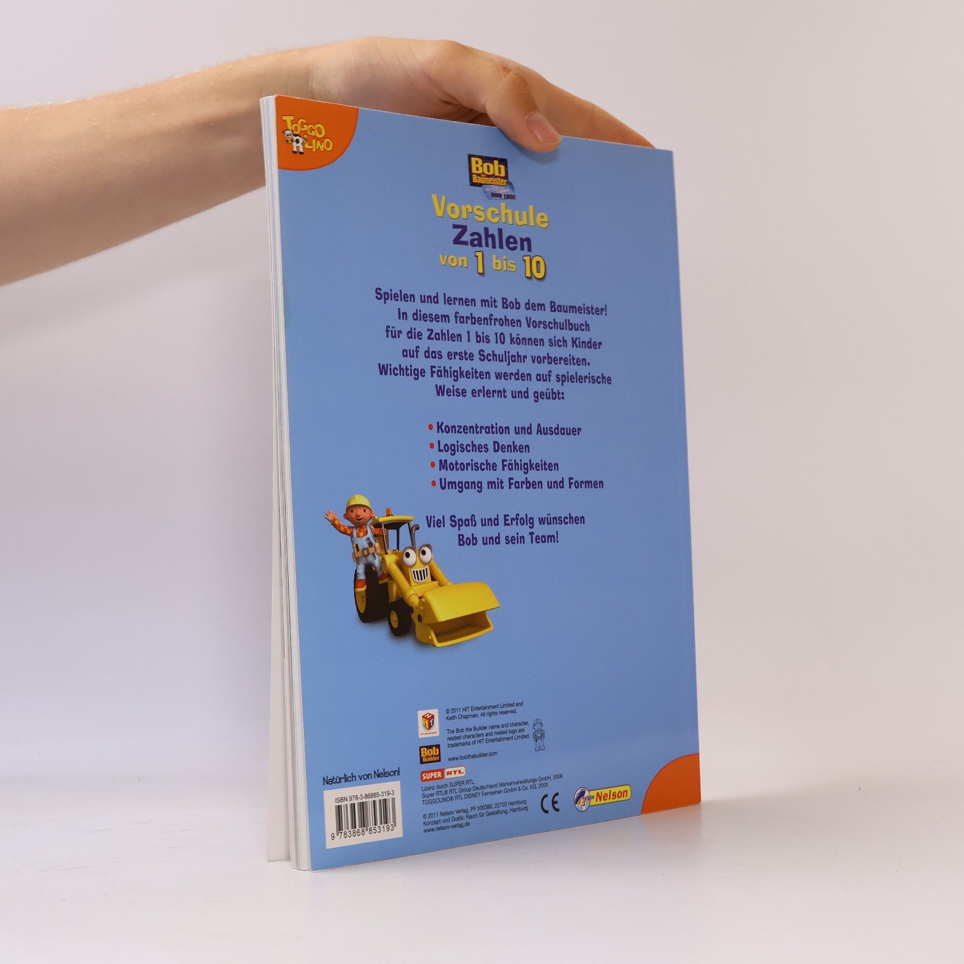 Bob der Baumeister Vorschule - Zahlen 1-10