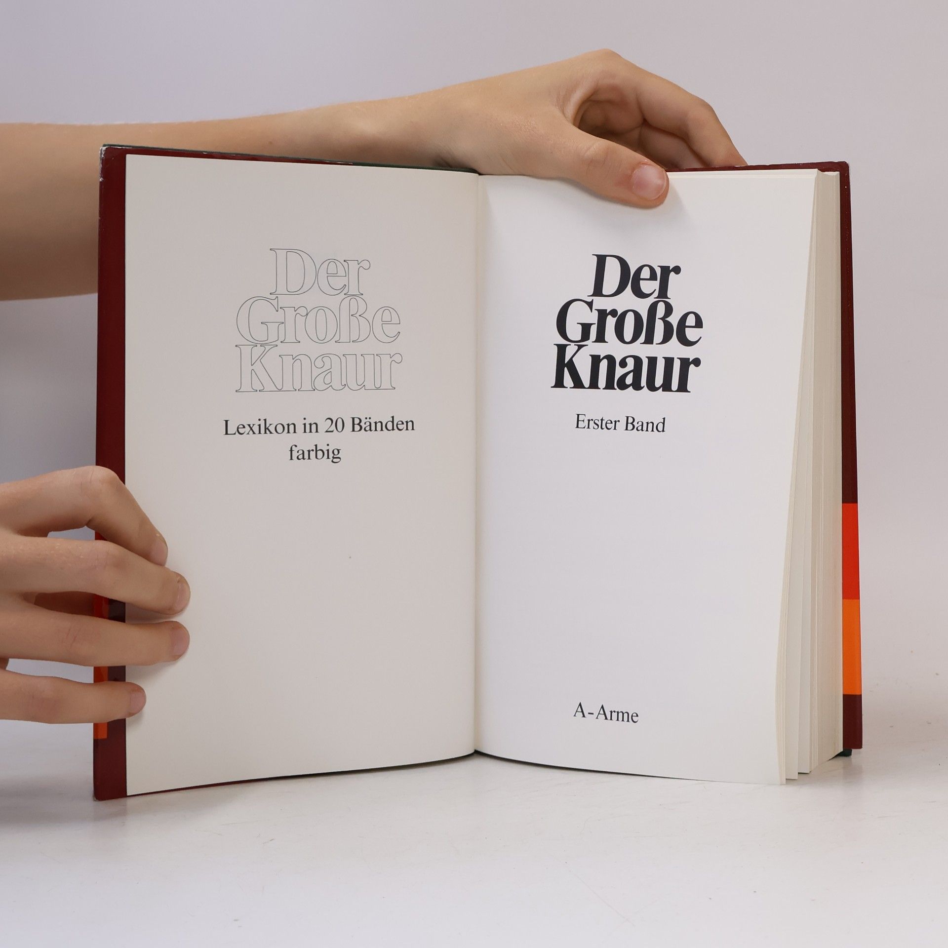 Autorenkollektiv Der Große Knaur Lexikon Band 1. A-Arme