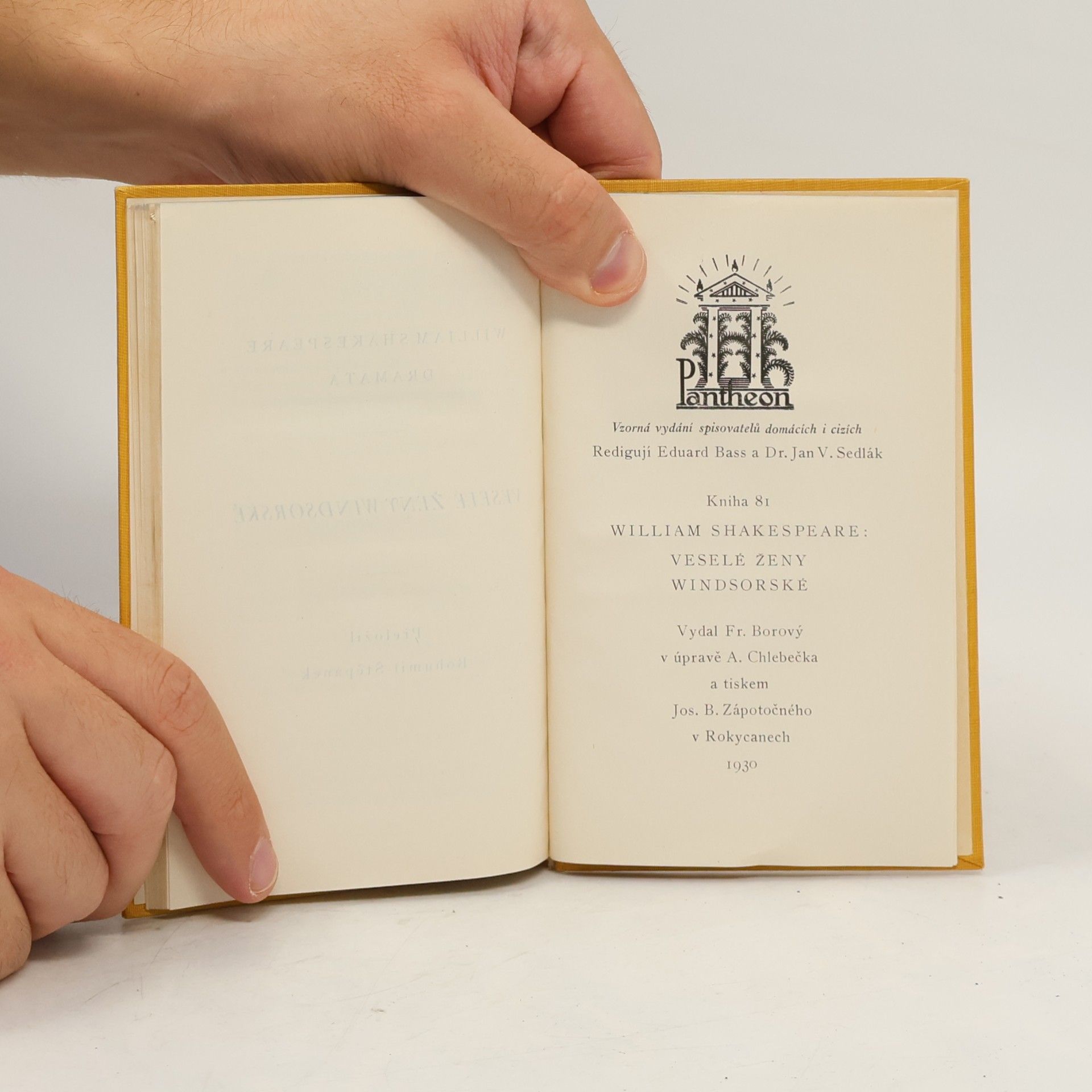 William Shakespeare Veselé ženy windsorské