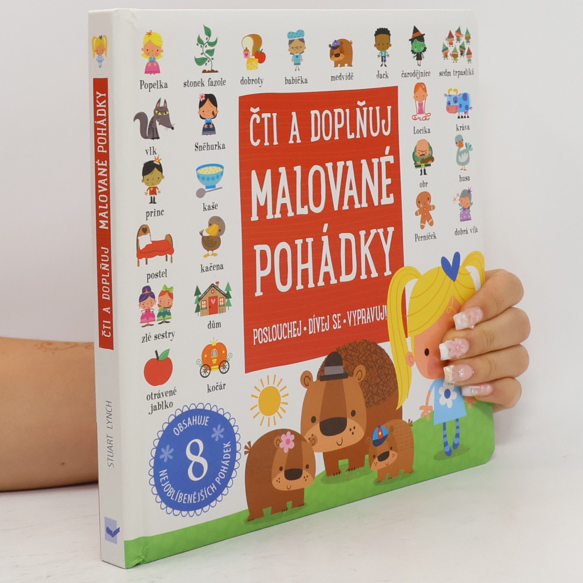 Čti a doplňuj: Malované pohádky