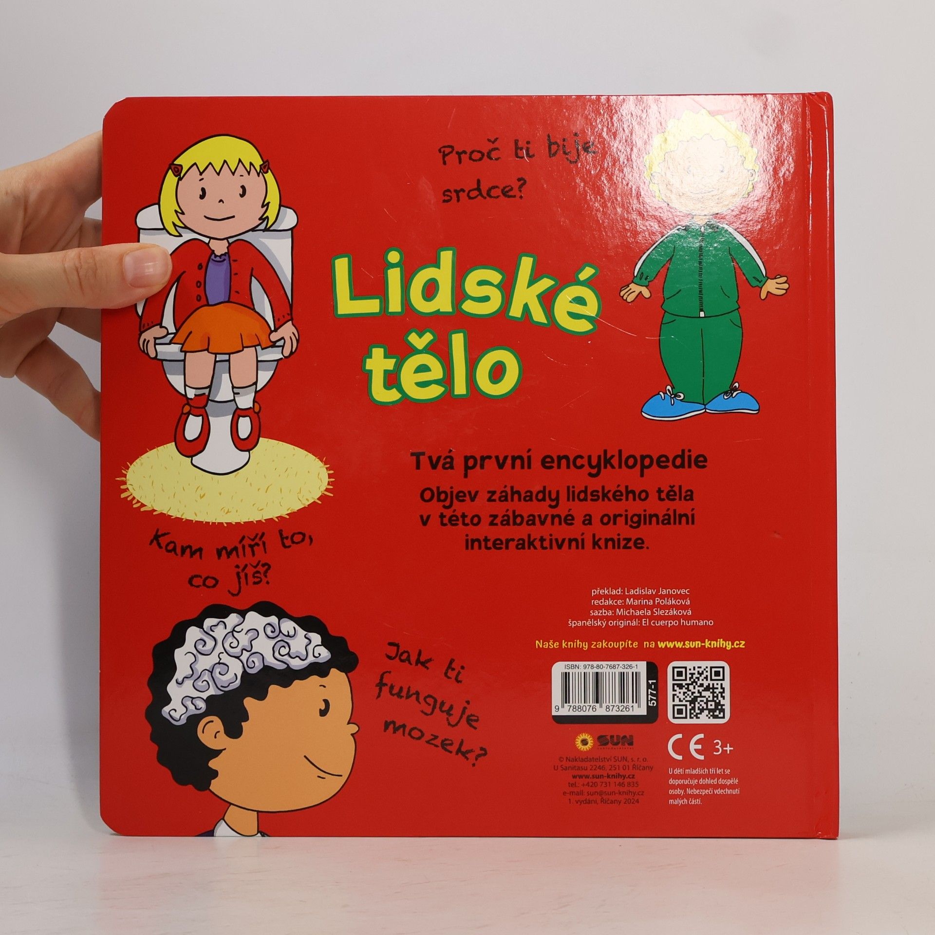 Collectif d'auteurs Lidské tělo
