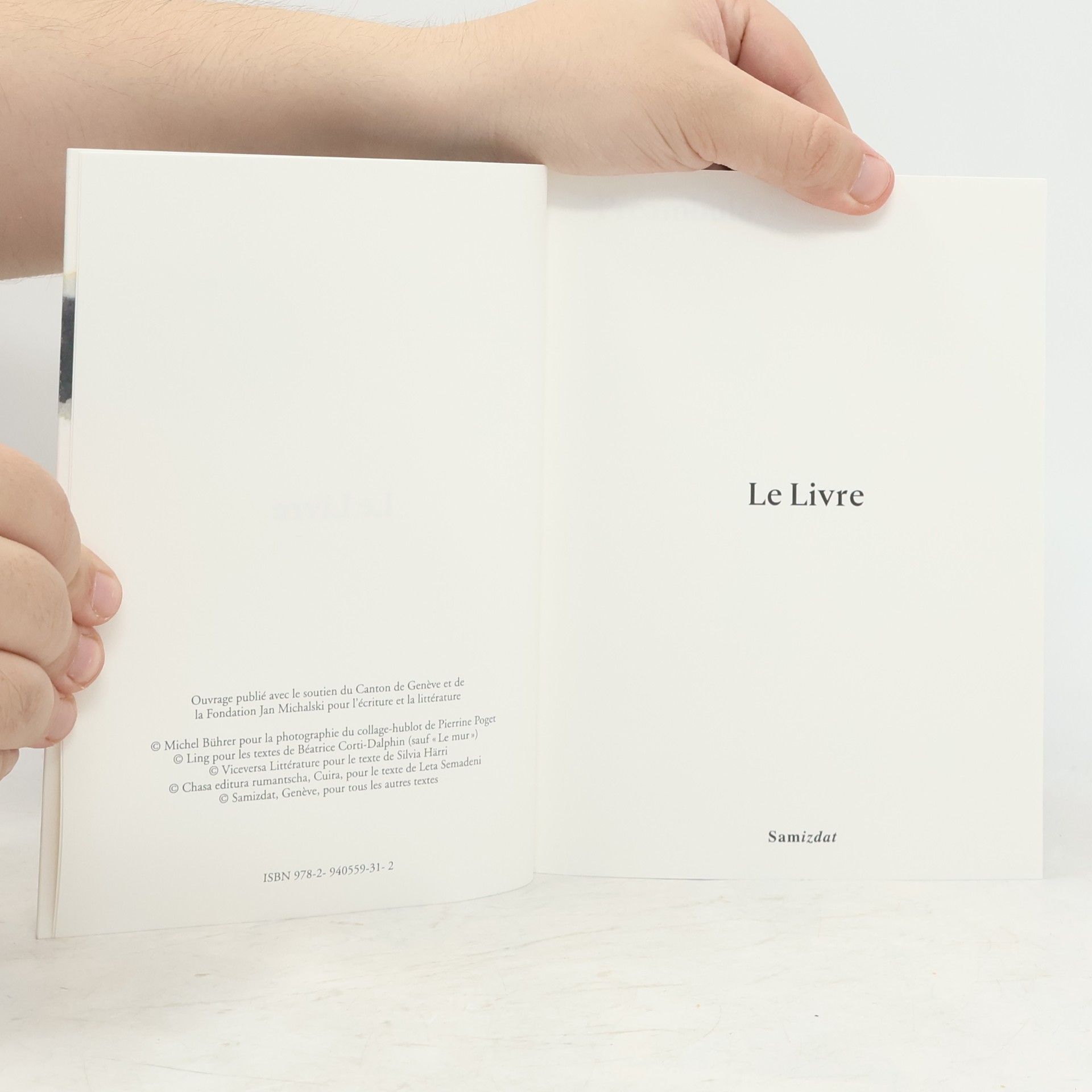 Michel Bührer Le Livre