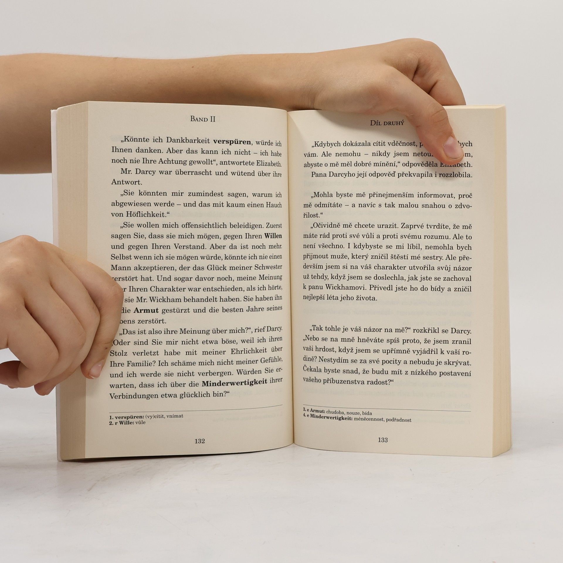 Jane Austen Stolz und Vorurteil, Pýcha a předsudek