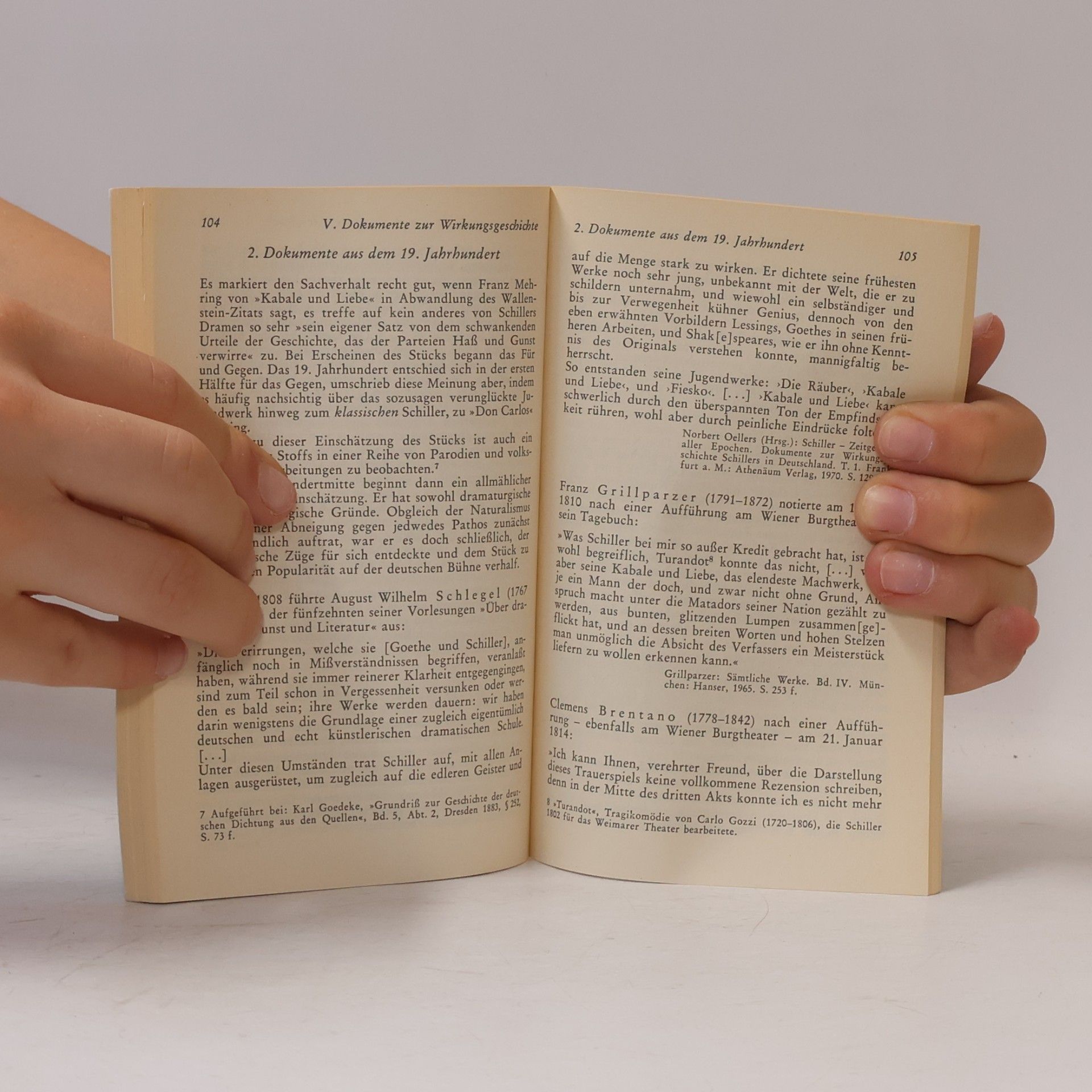 Walter Schafarschik Friedrich Schiller, Kabale und Liebe