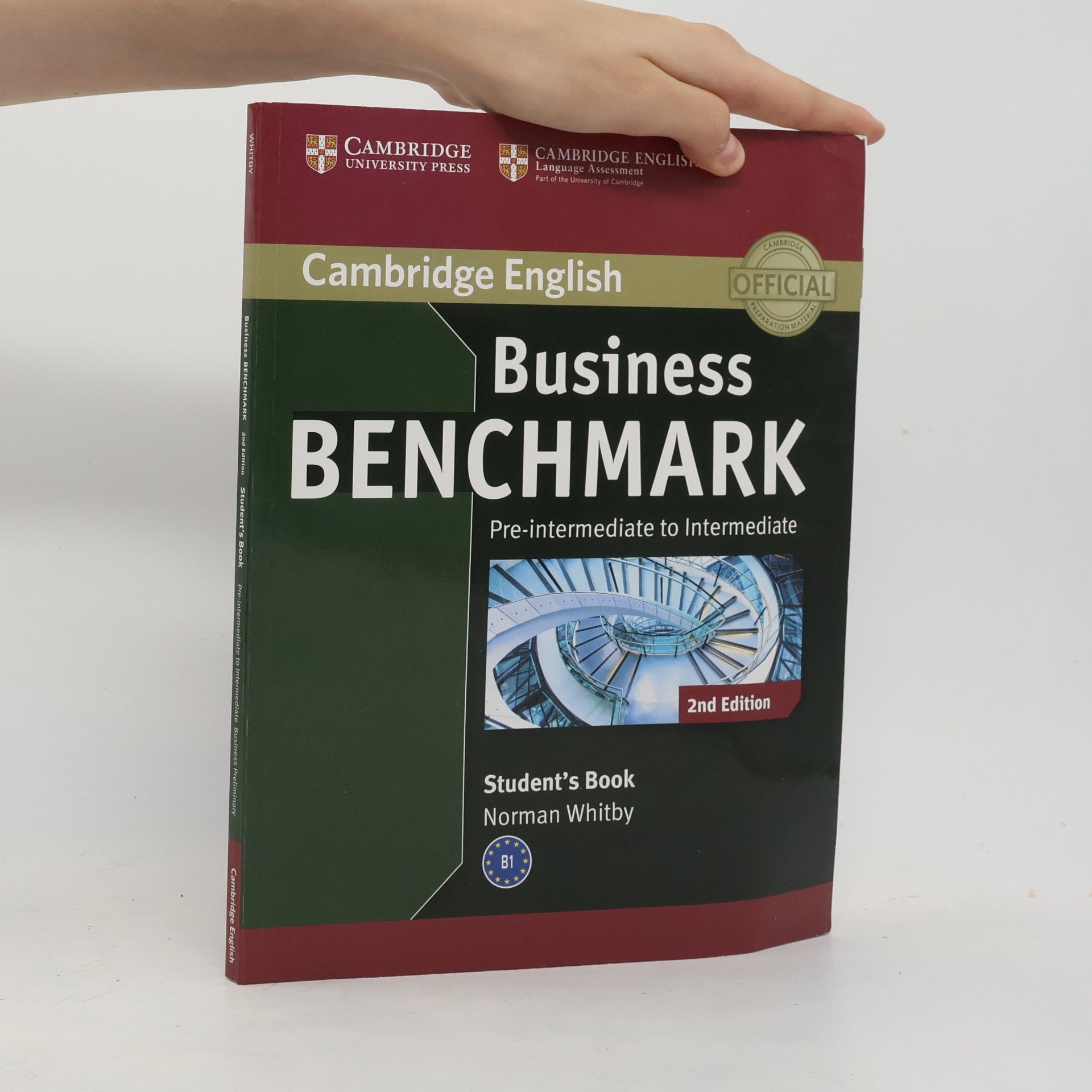 Norman Whitby Business benchmark. Pre-intermediate to intermediate business preliminary. Student's book + Personal Study Book. 2nd Edition