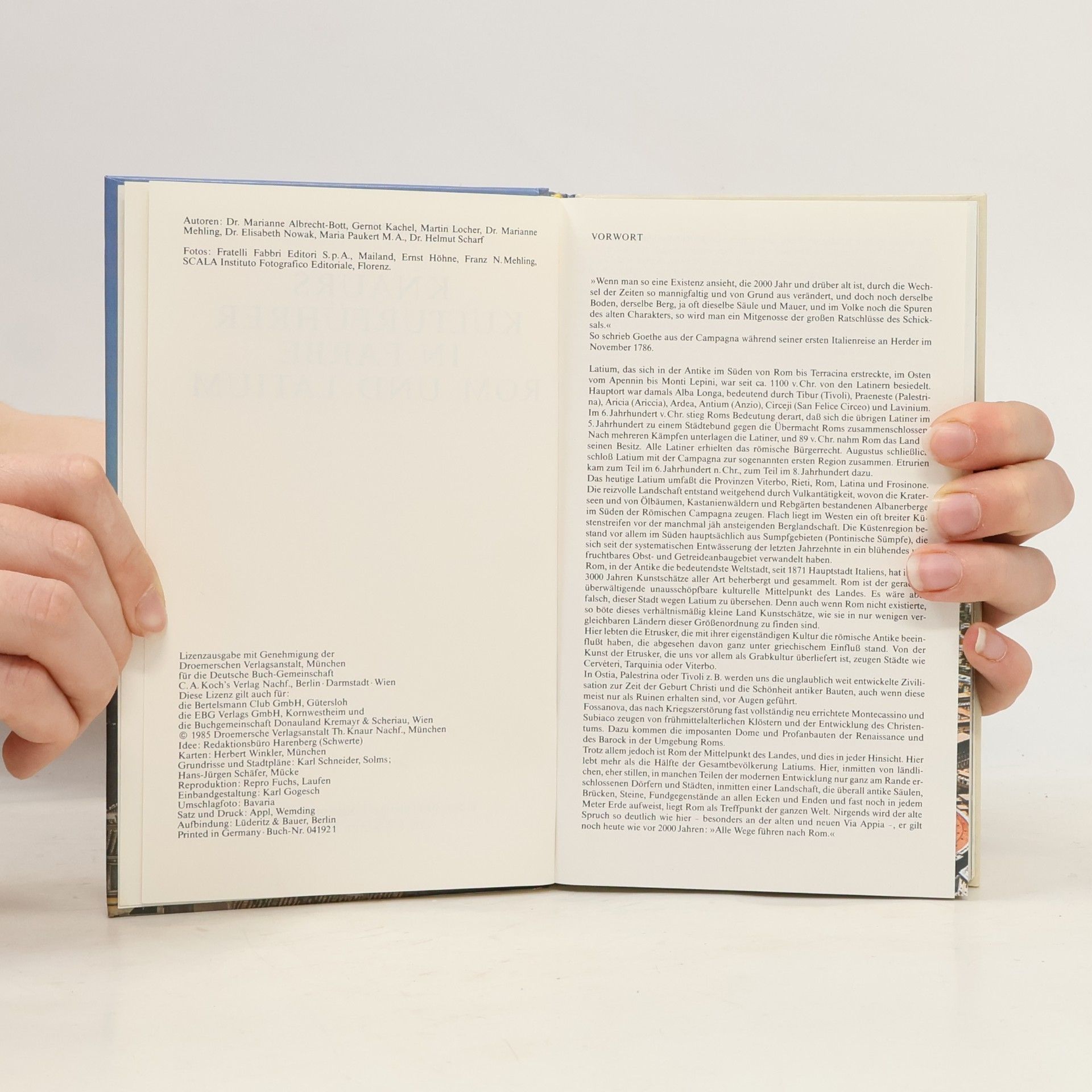 Autorenkollektiv Knaurs Kulturführer in Farbe. Rom und Latium
