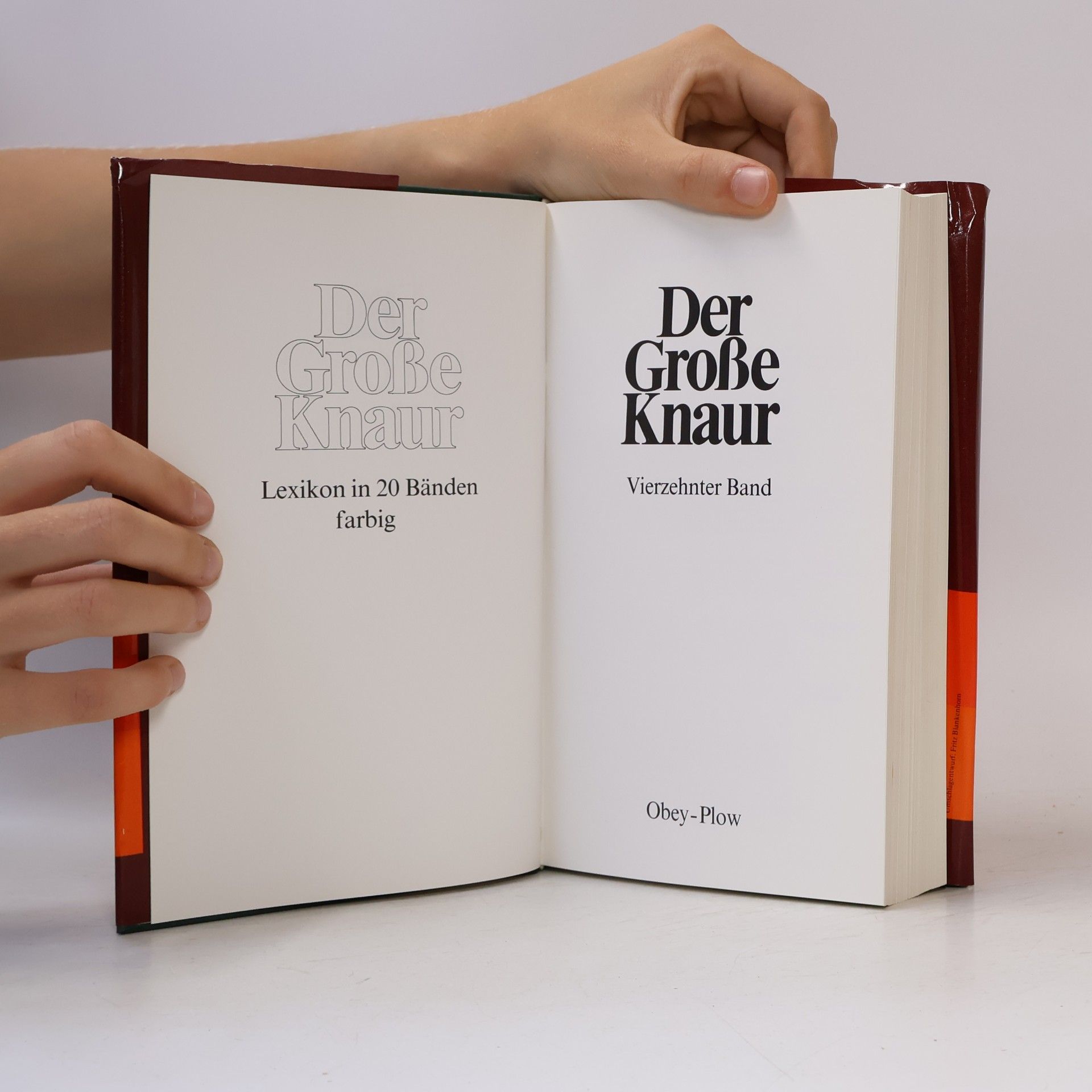 Autores varios Der Knaur Universallexikon 14