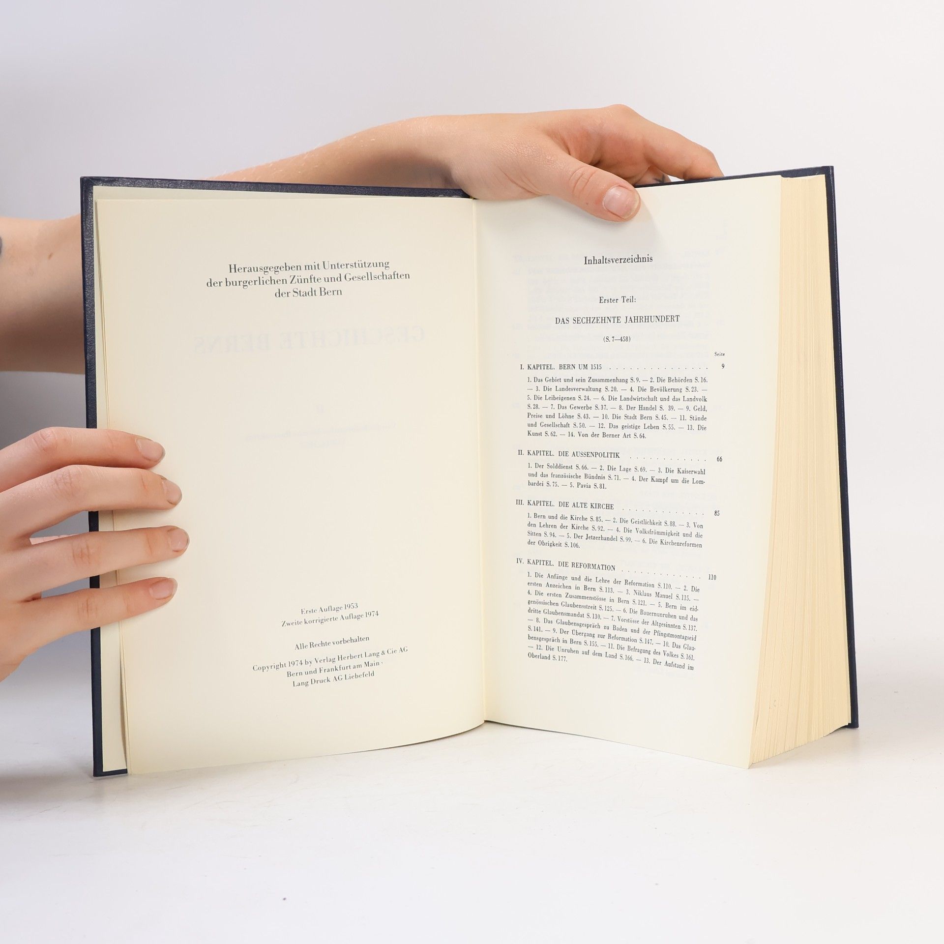 Richard Feller Geschichte Berns II