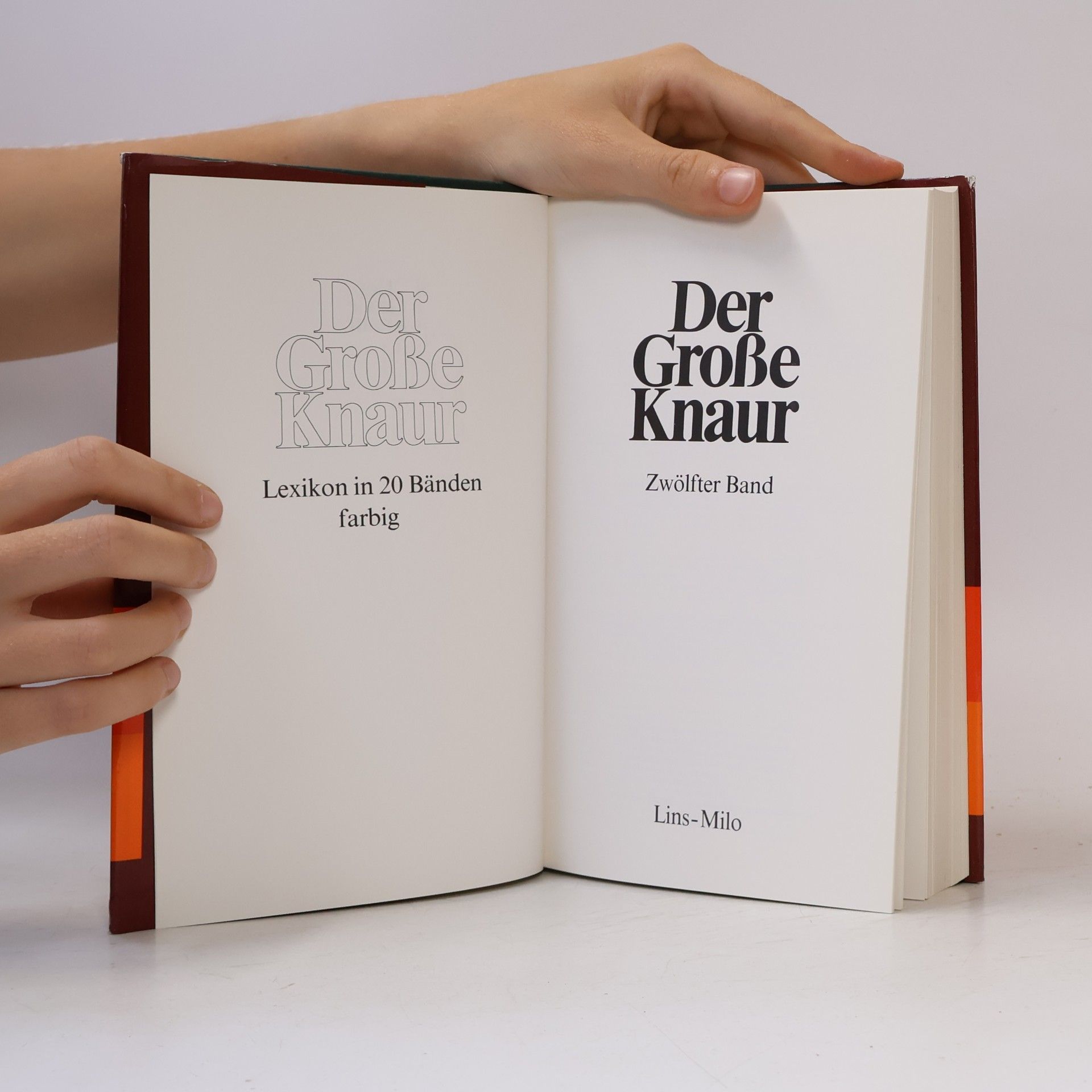 Collectif d'auteurs Der Große Knaur. Band 12. Lins-Milo