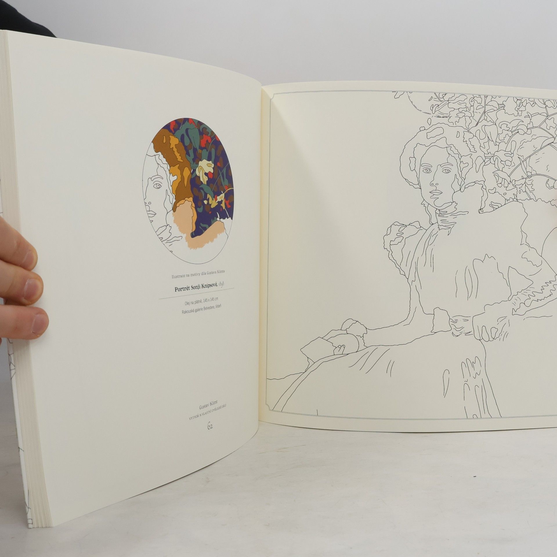David Jones Gustav Klimt. Vytvoř si vlastní umělecké dílo