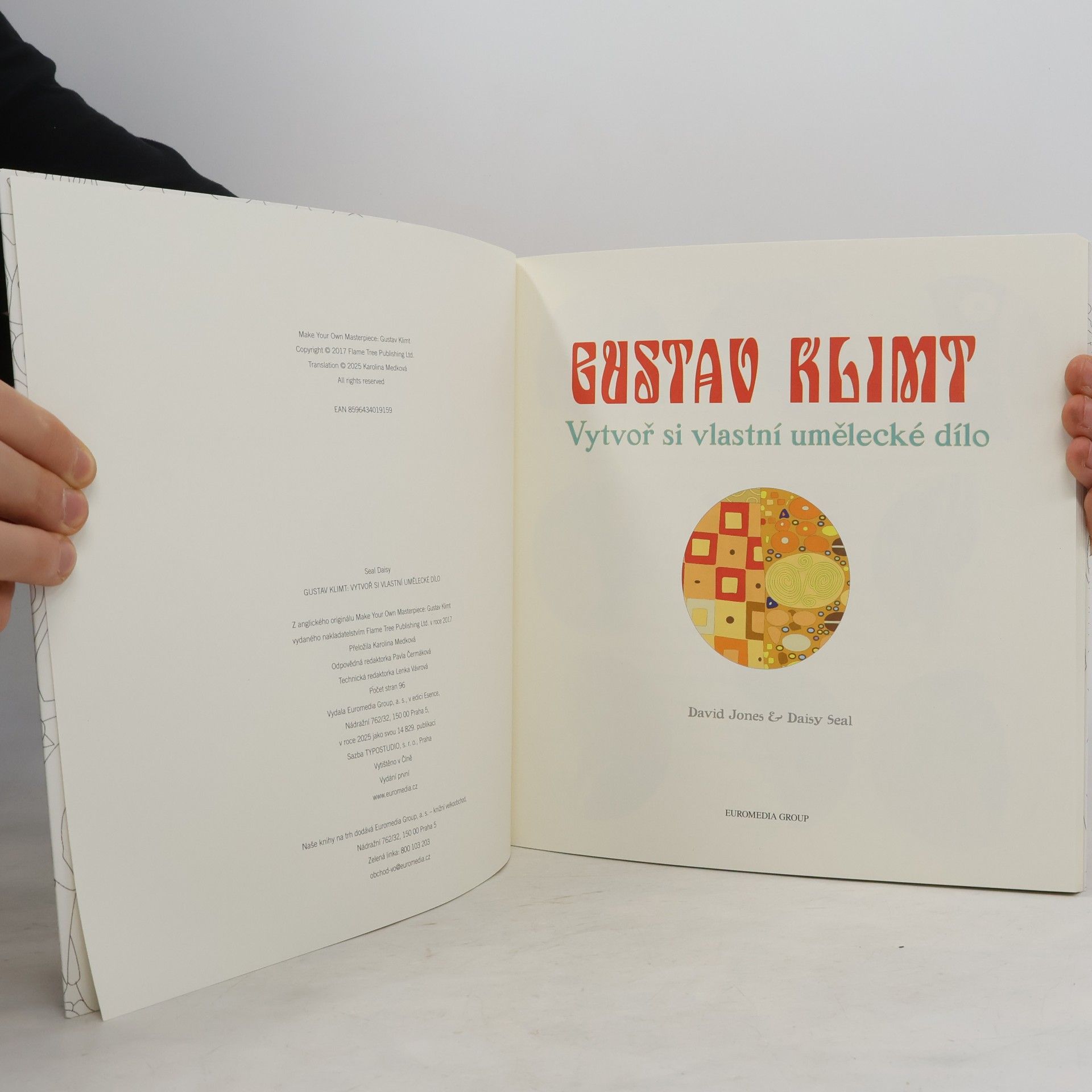 David Jones Gustav Klimt. Vytvoř si vlastní umělecké dílo