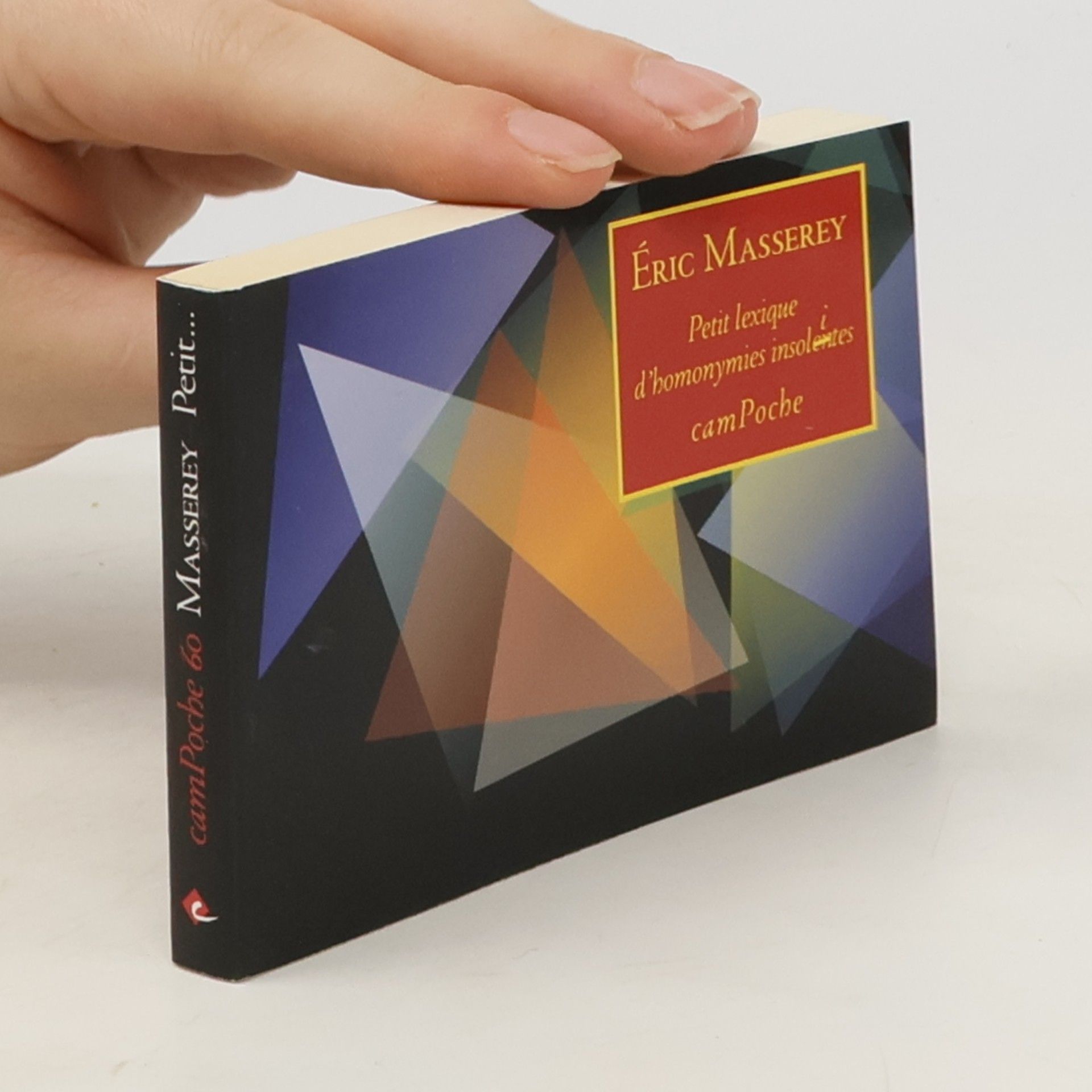 Éric Masserey Kaléidoscope : Suivi de Petit lexique d'homonymies insoli[en]tes