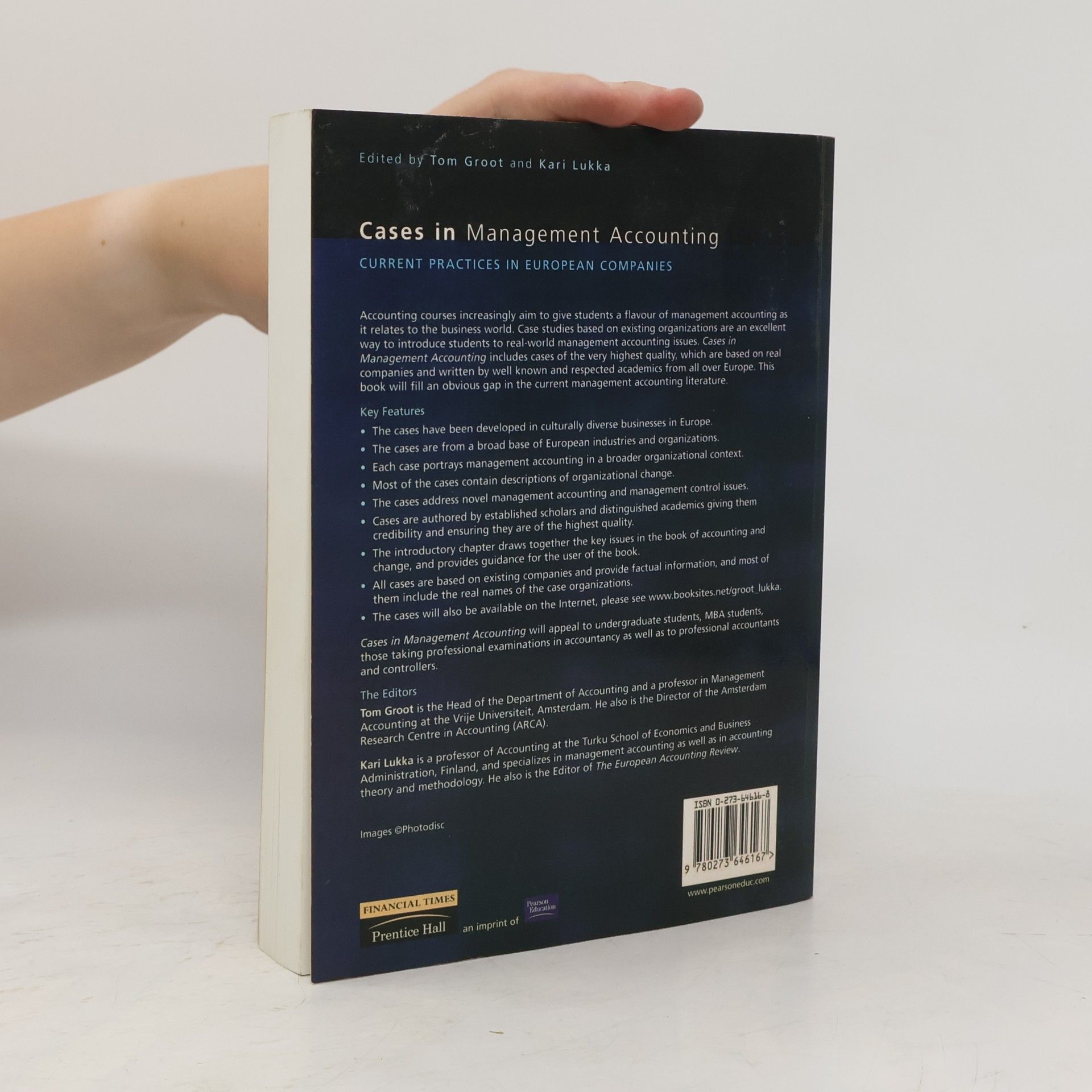 Tom Groot Cases in Management Accounting