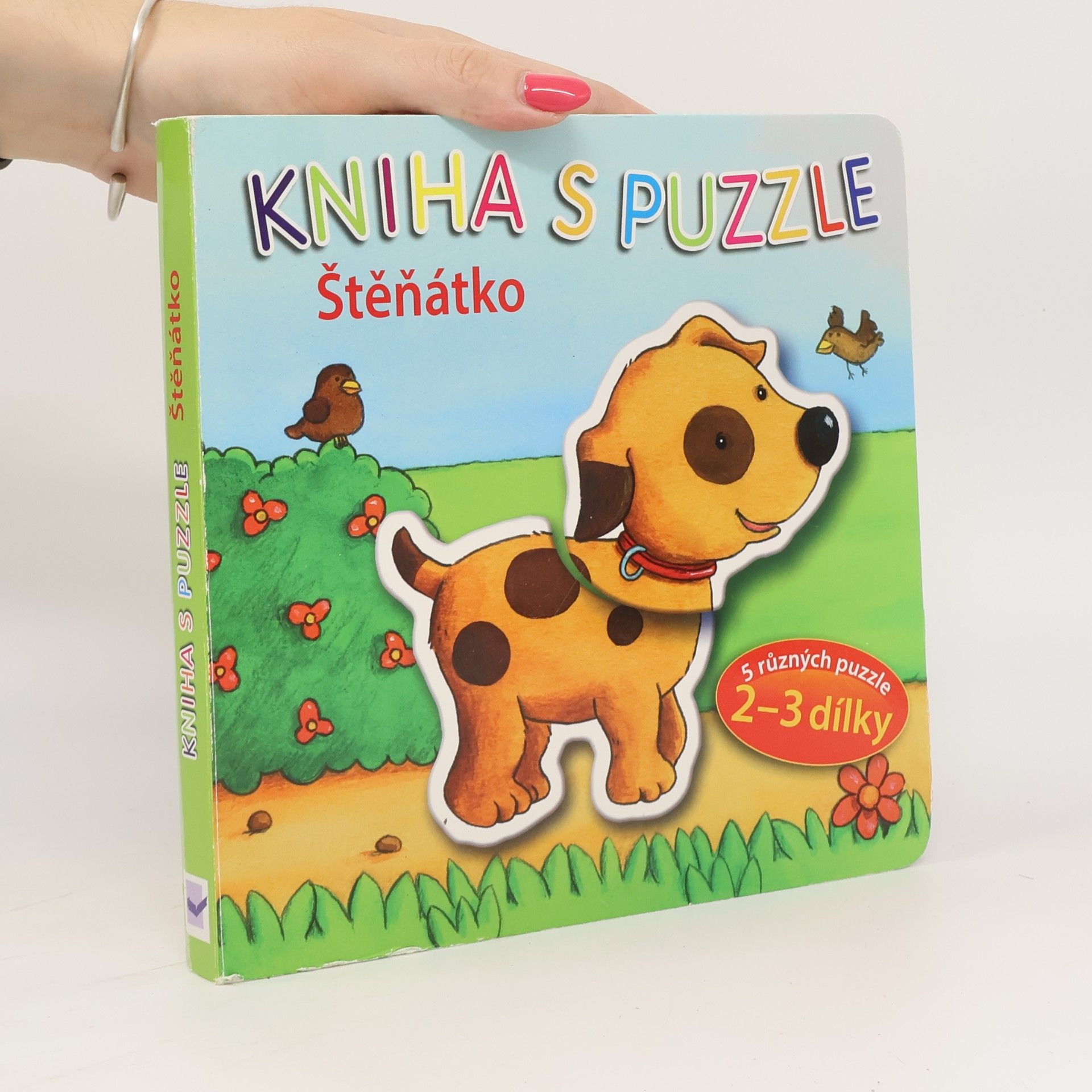Vera Brüggemann Štěňátko: kniha s puzzle