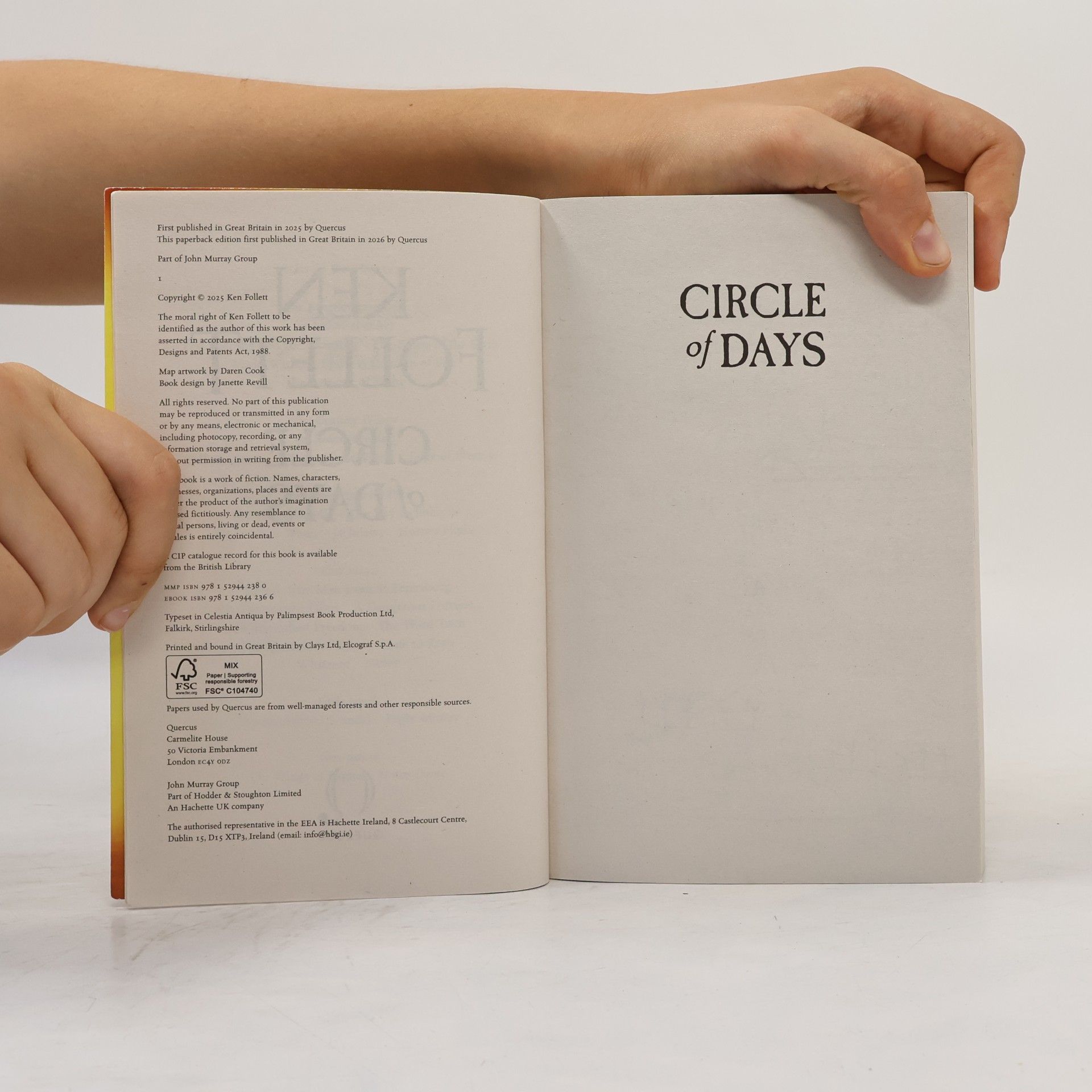 Ken Follett Circle of Days