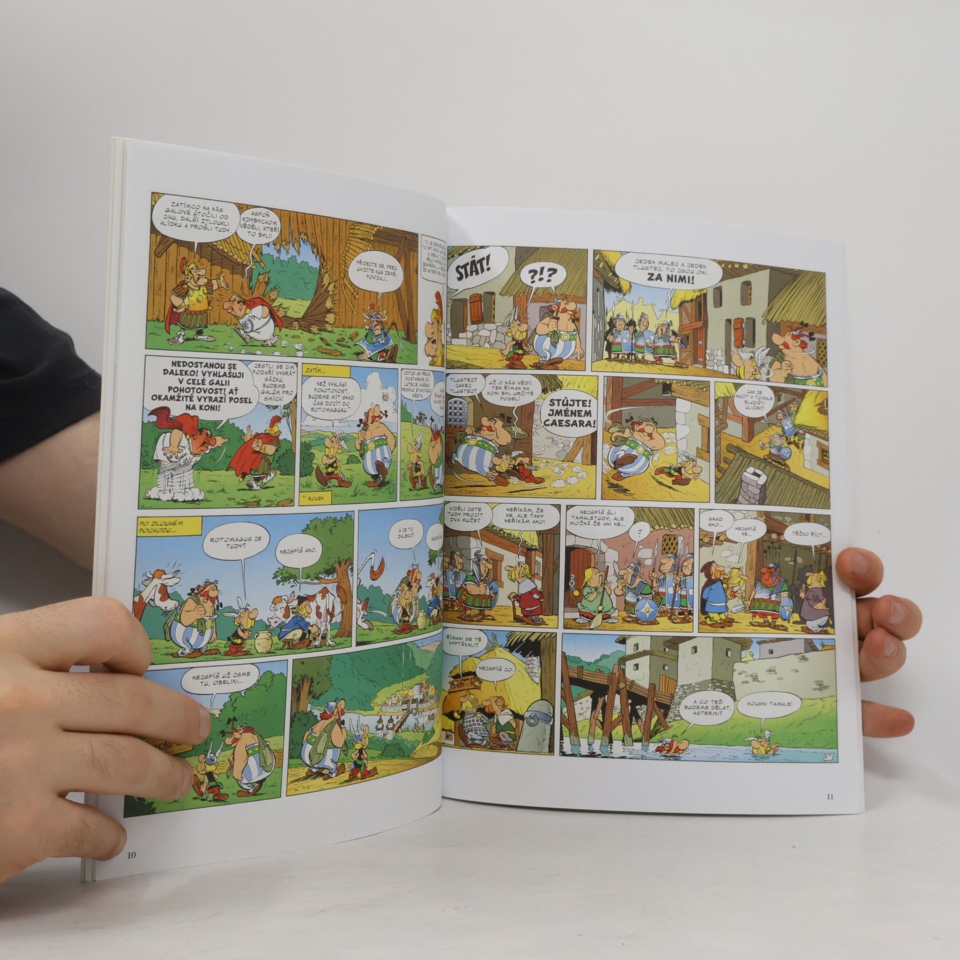 René Goscinny Asterix a cesta kolem Galie