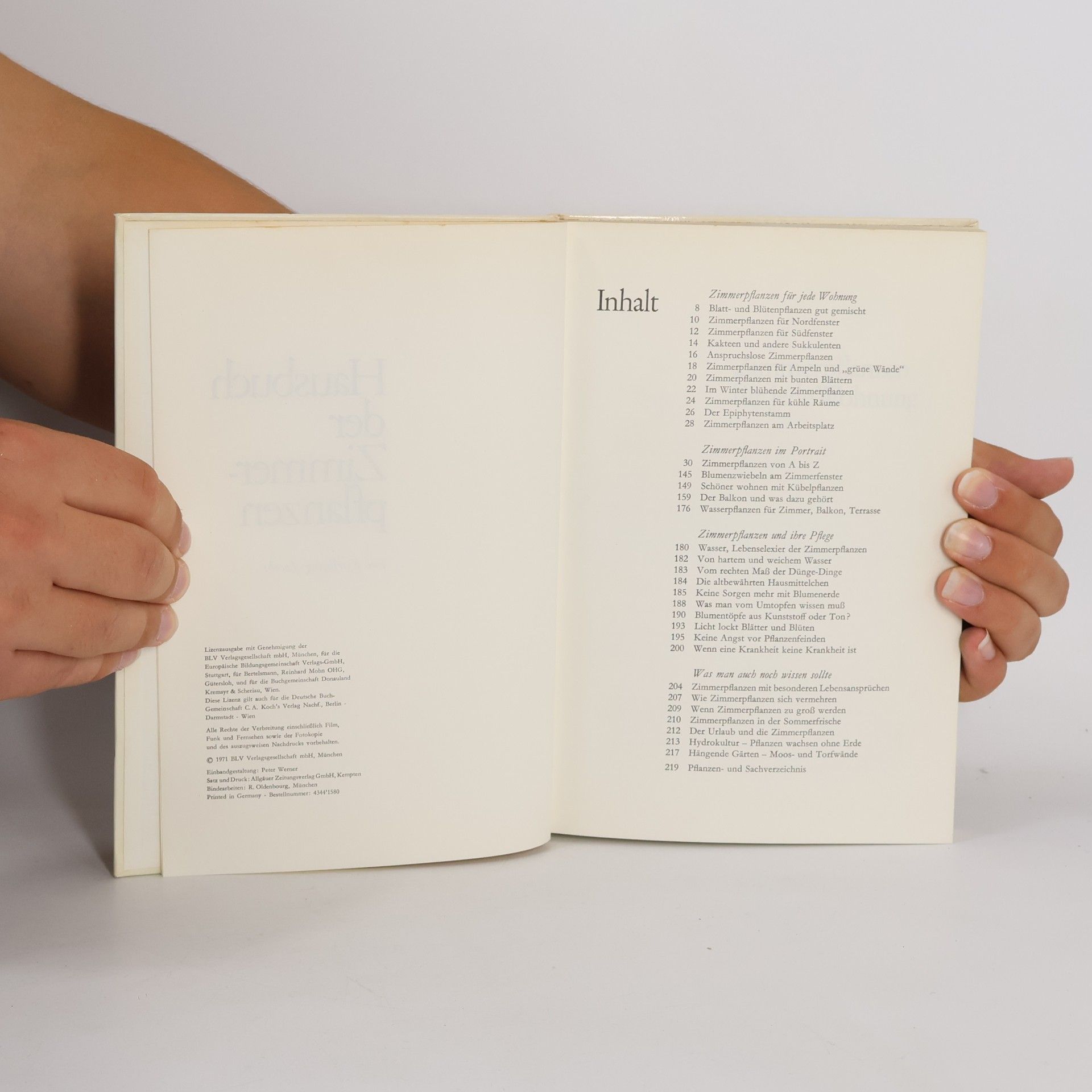 Karlheinz Jacobi Hausbuch der Zimmerpflanzen