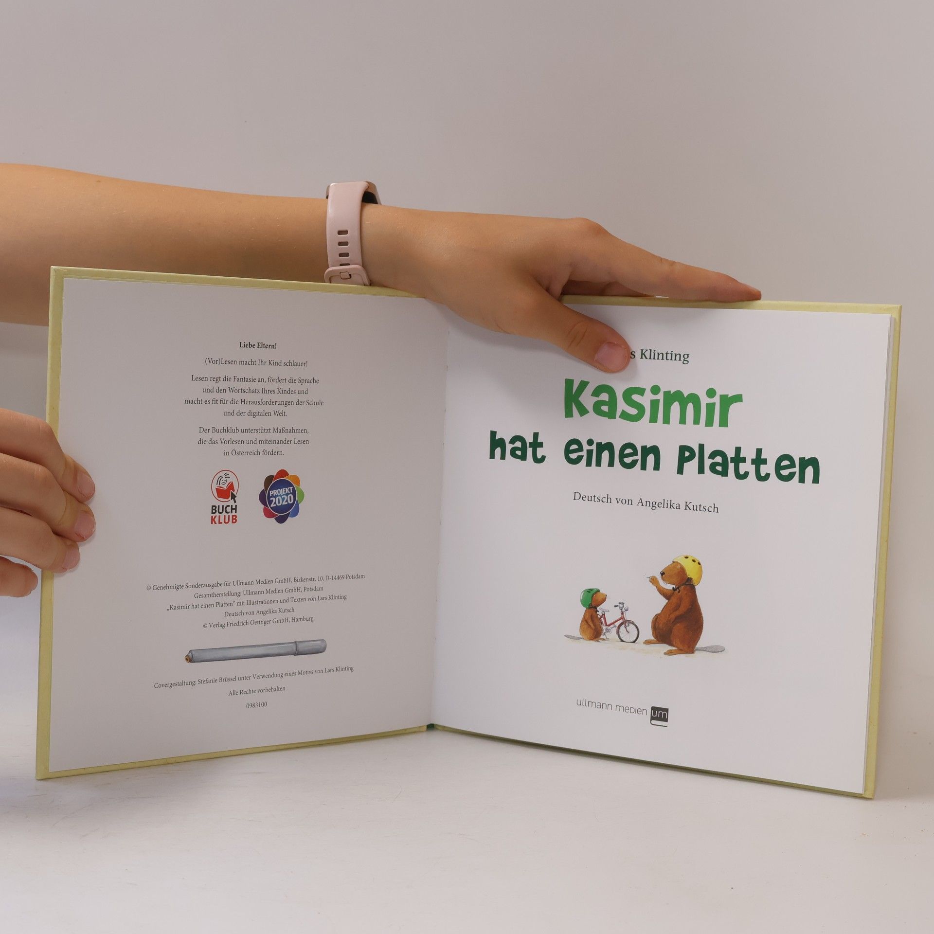 Lars Klinting Kasimir hat einen Platten