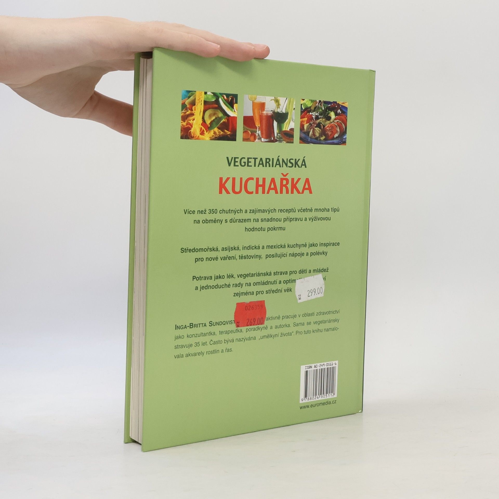 Inga-Britta Sundqvist Vegetariánská kuchařka