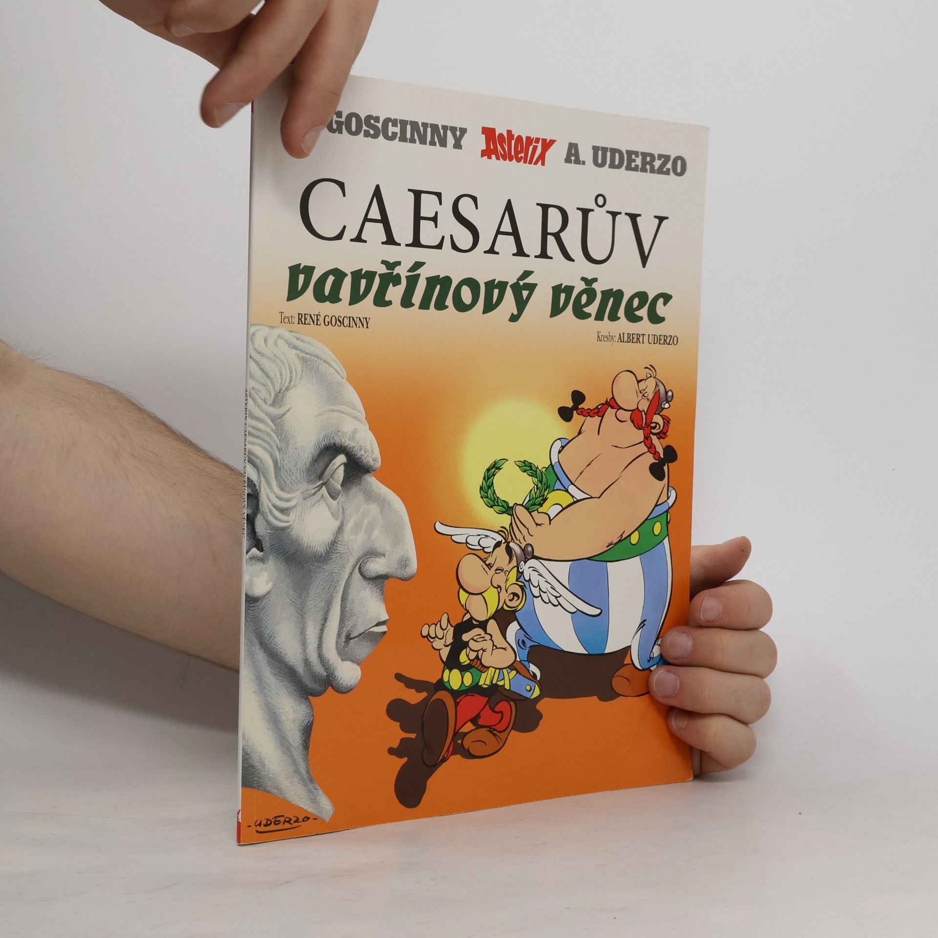 René Goscinny Asterix a Caesarův vavřínový věnec