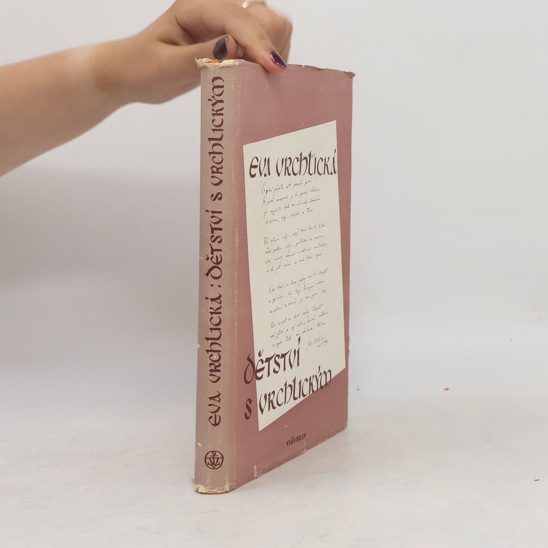 Eva Vrchlická Dětství s Vrchlickým