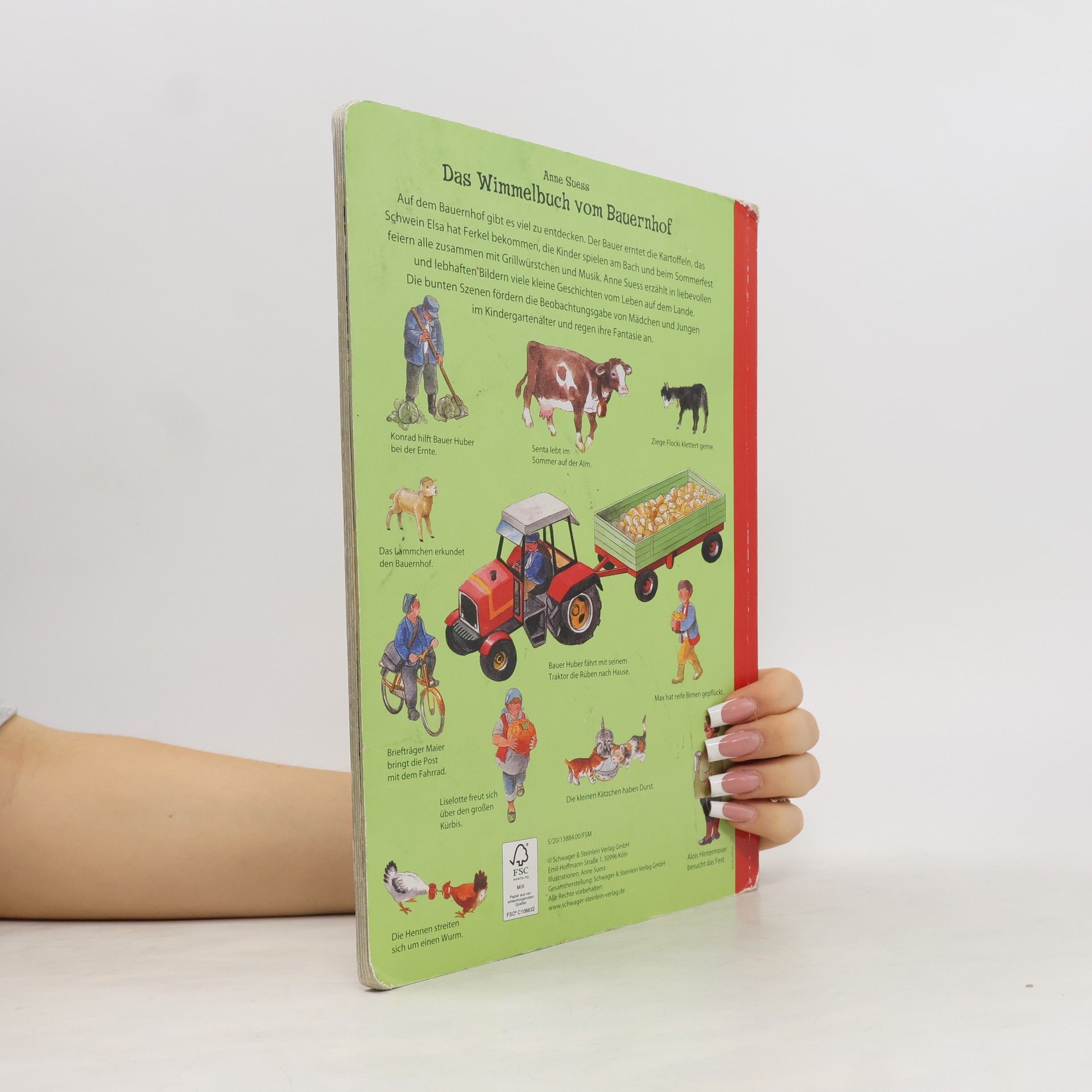 Anne Suess Das Wimmelbuch vom Bauernhof