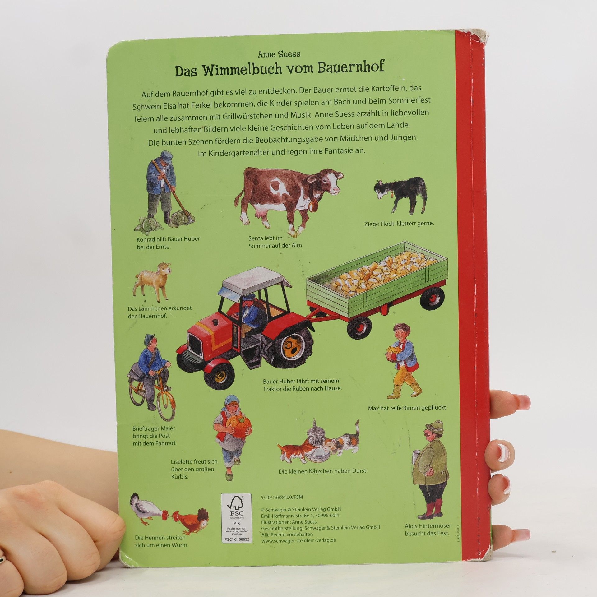 Anne Suess Das Wimmelbuch vom Bauernhof