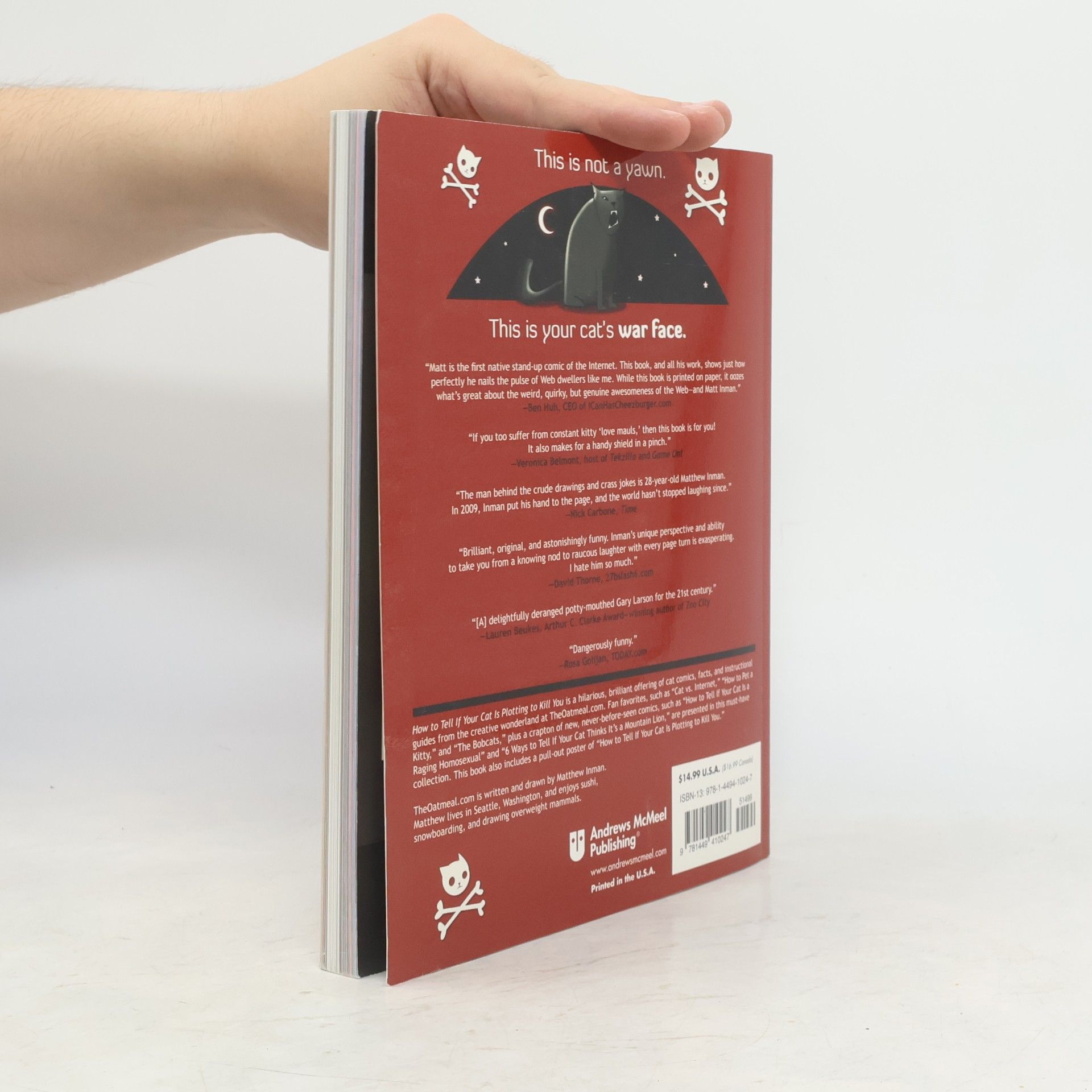 The Oatmeal How to tell if your cat is plotting to kill you