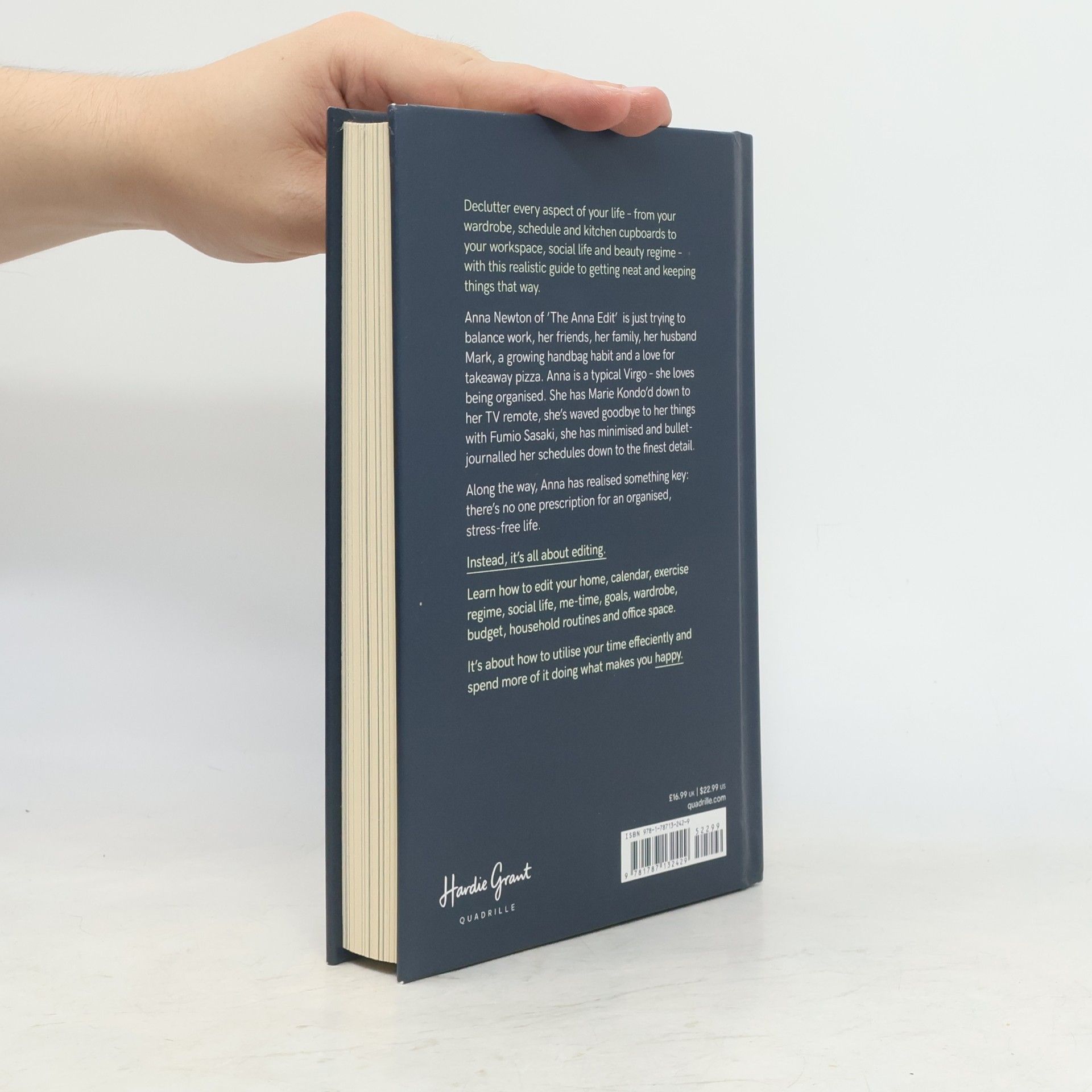 Anna Newton An edited life : simple steps to streamlining your life, at work and at home