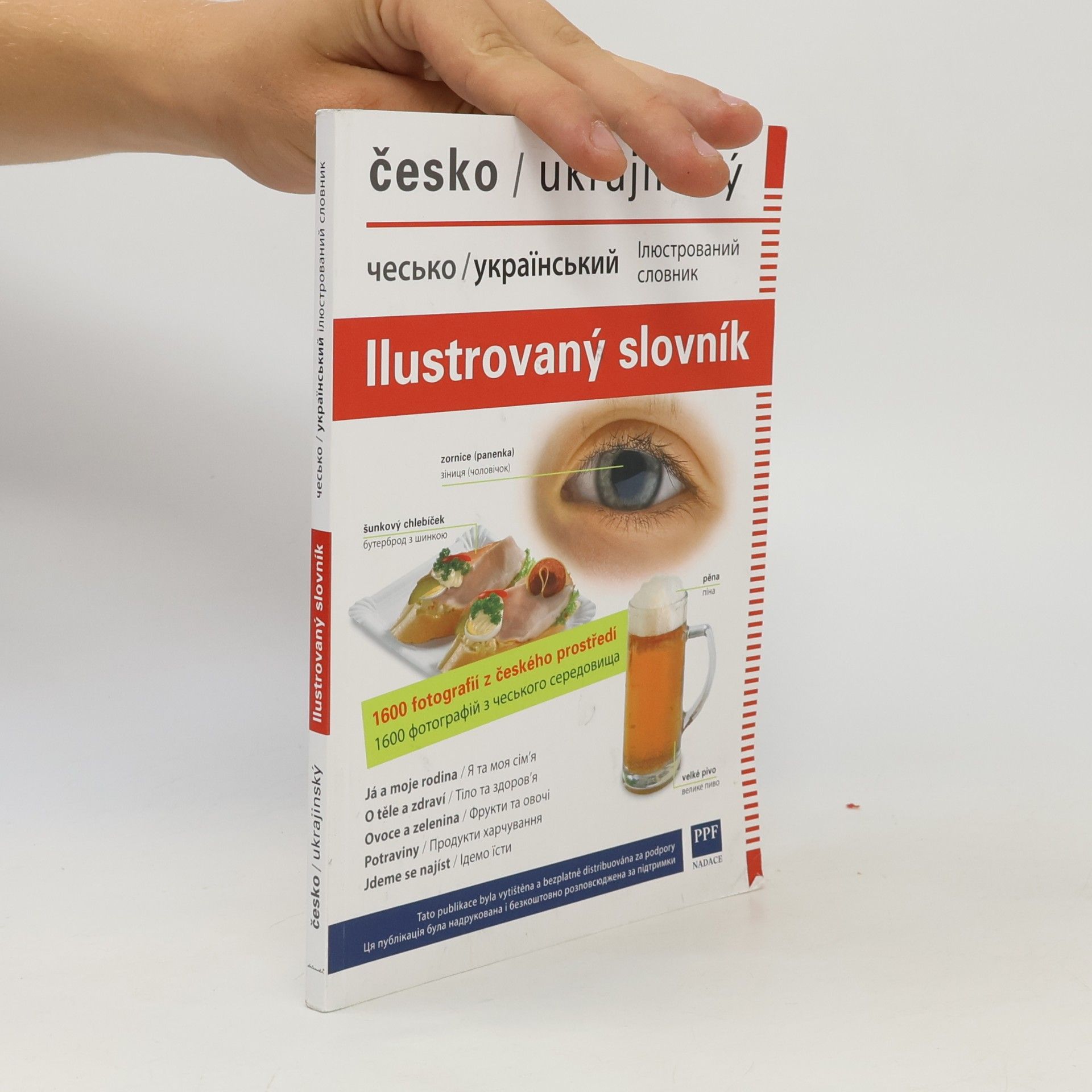 Jana Dolanská Hrachová Česko-ukrajinský ilustrovaný slovník