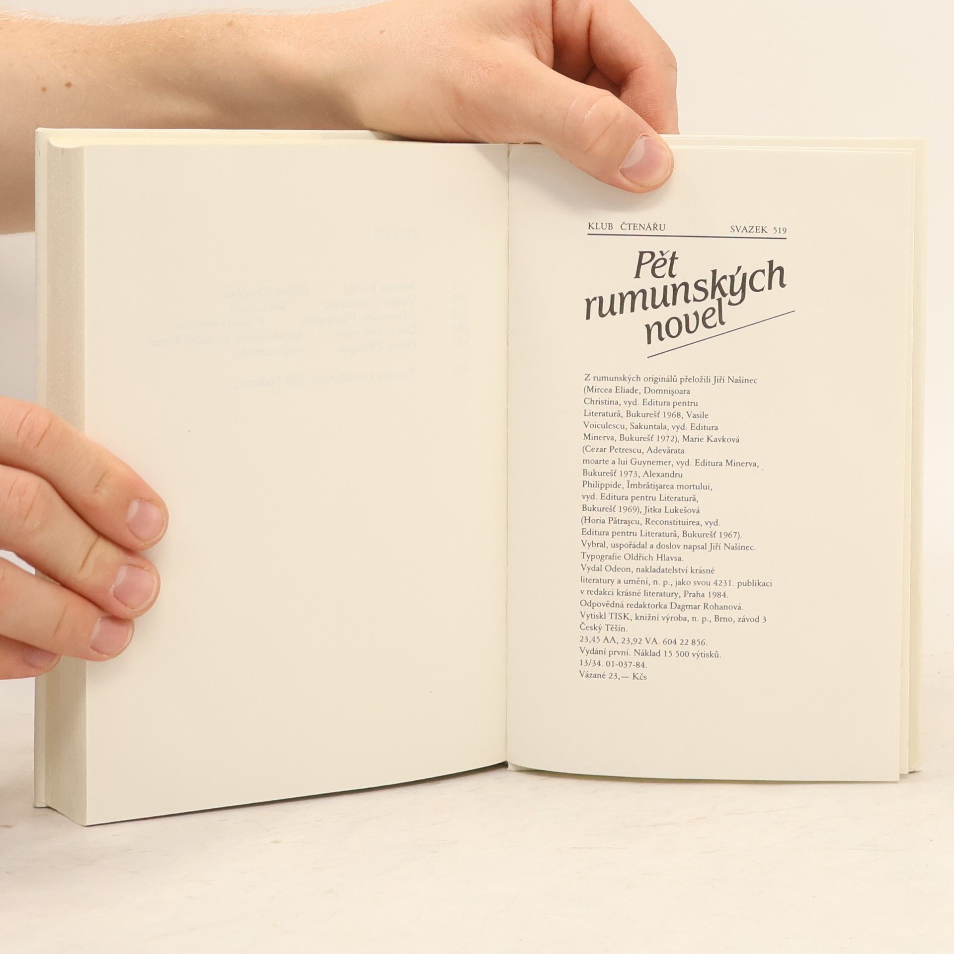 Autorenkollektiv Pět rumunských novel