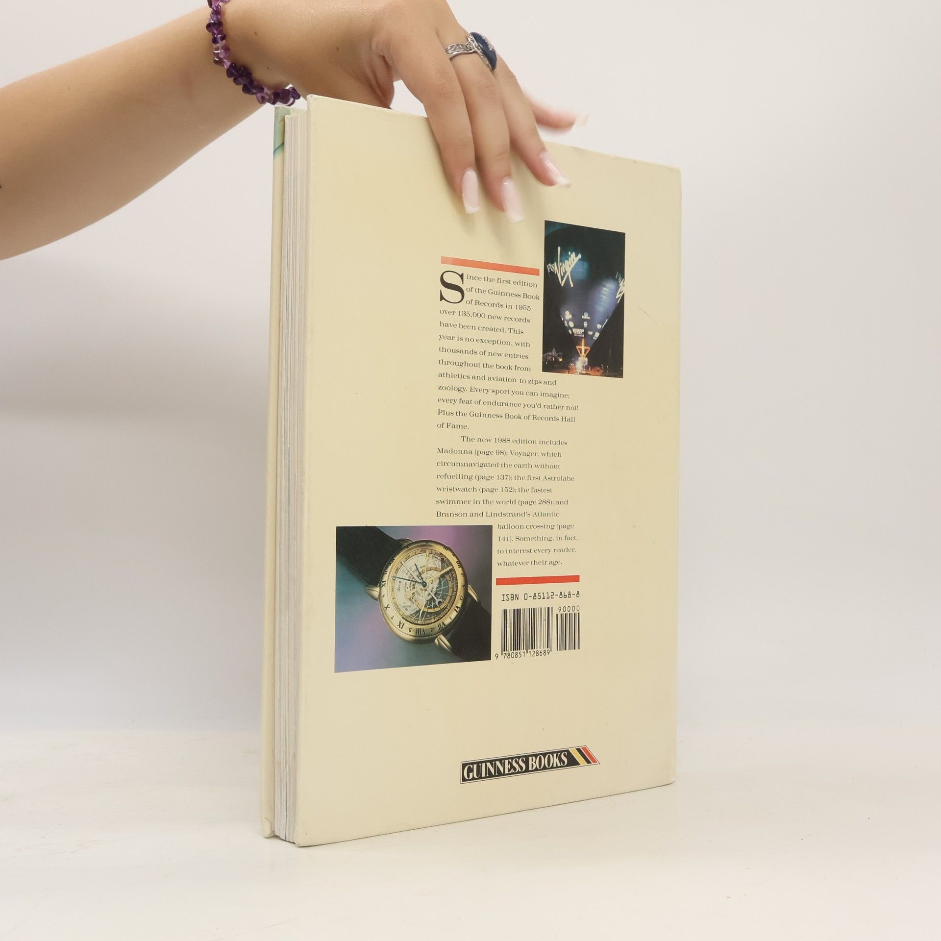 Alan Russel The Guinness book of records 1988