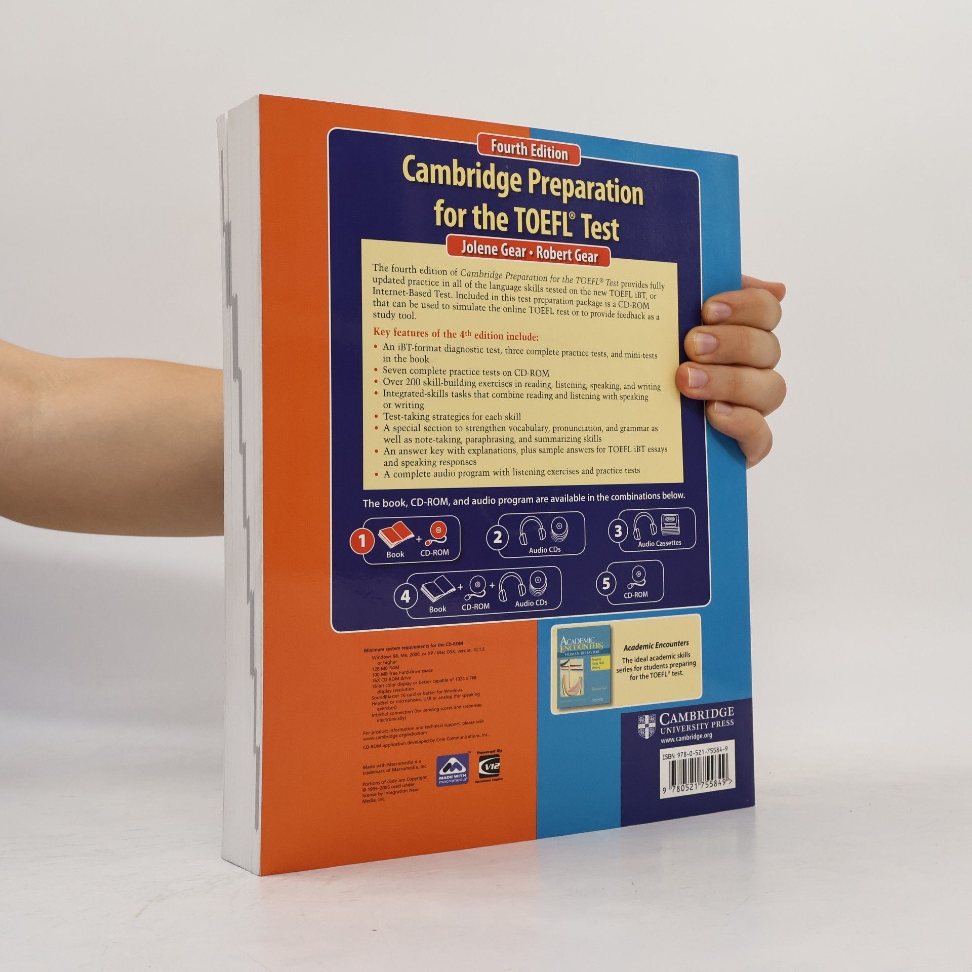 Jolene Gear Cambridge preparation for the TOEFL test