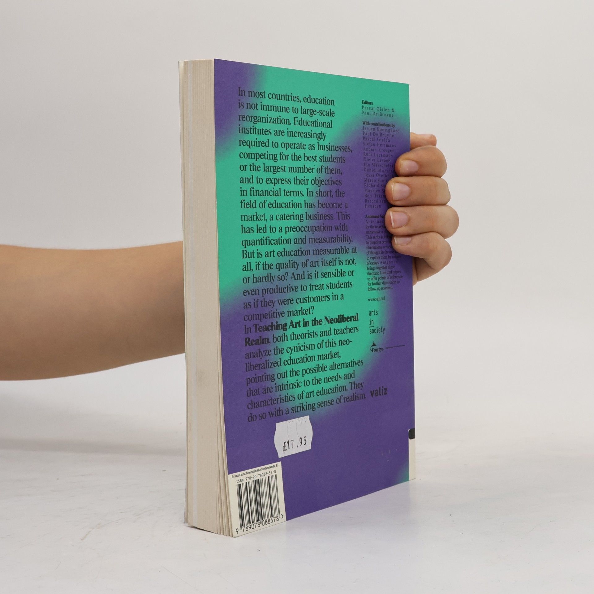 Pascal Gielen Teaching Art in the Neoliberal Realm